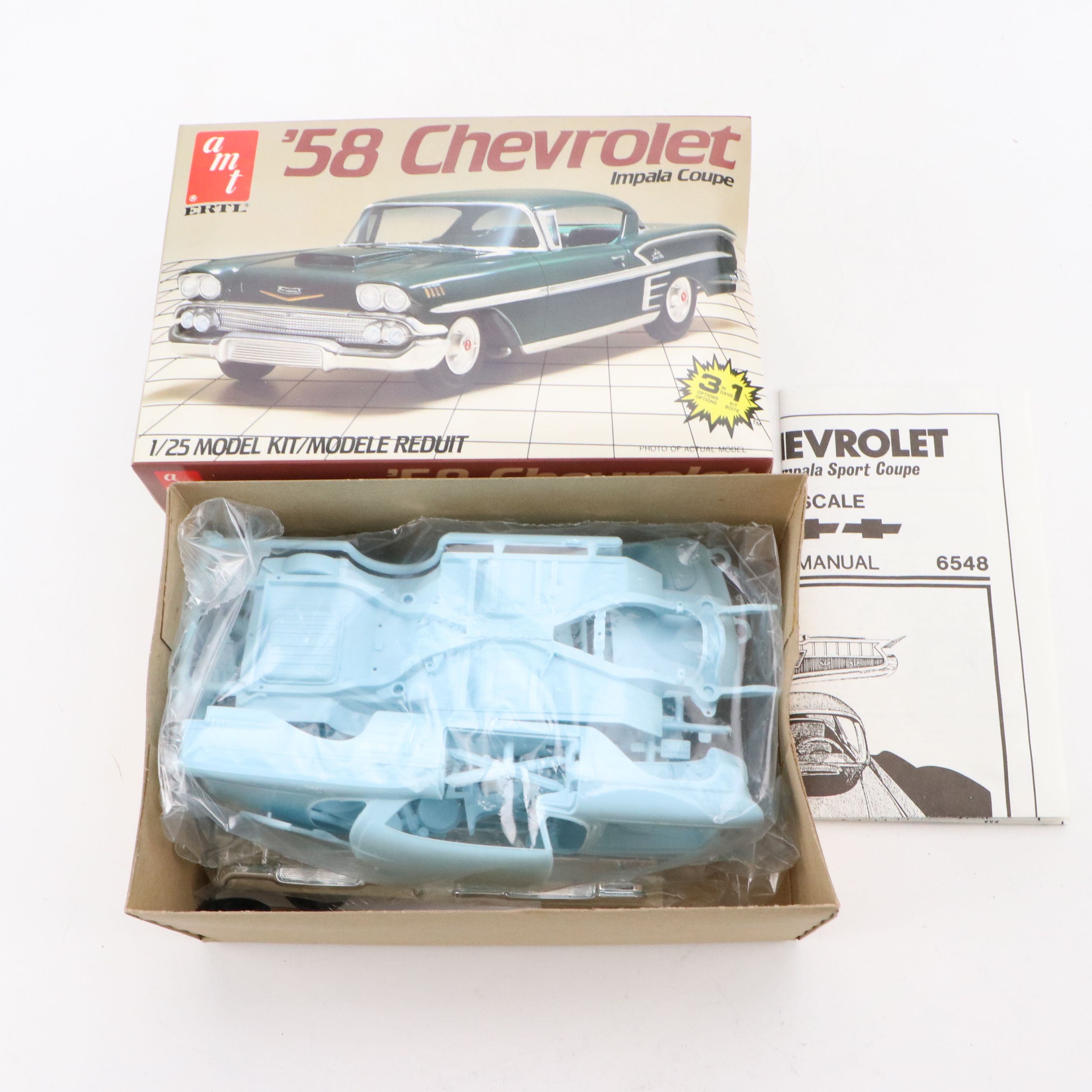 AMT Ertl "1955 Chevrolet Bel Air Sedan" and More Model Car Kits