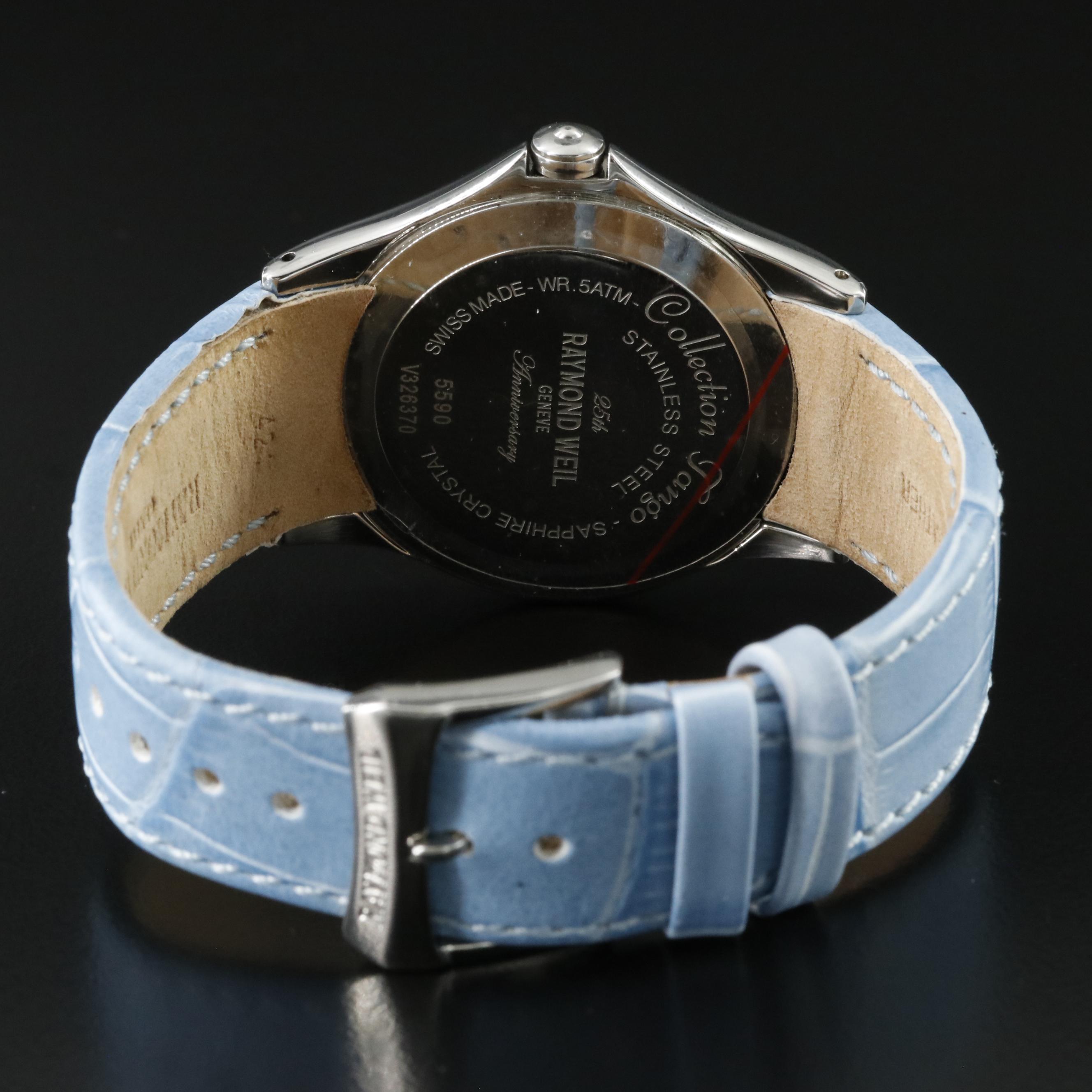 Raymond Weil Tango Diamond & Mother-of-Pearl Watch