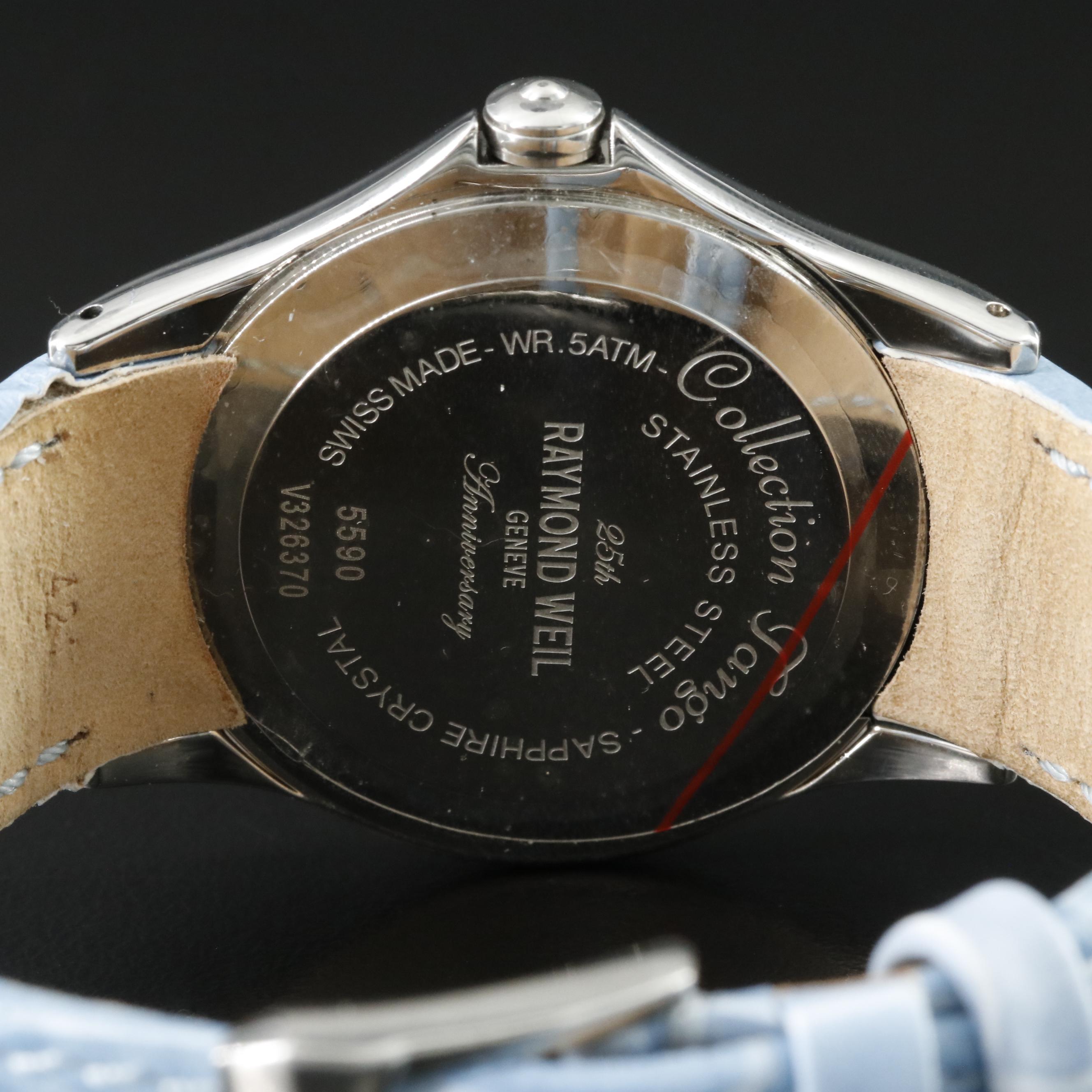 Raymond Weil Tango Diamond & Mother-of-Pearl Watch