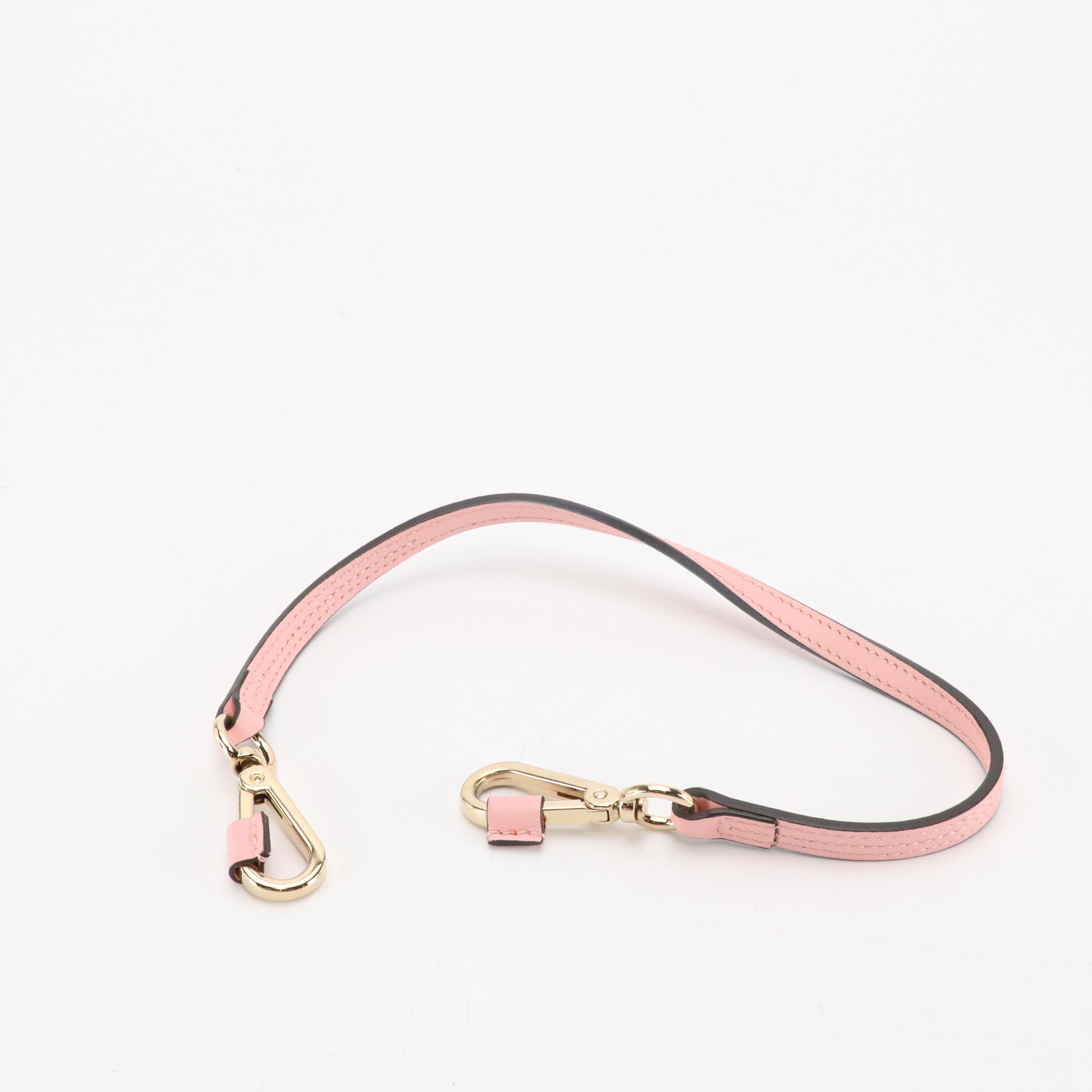 Chloé Mini Faye Backpack in Baby Pink Calfskin Leather and Suede