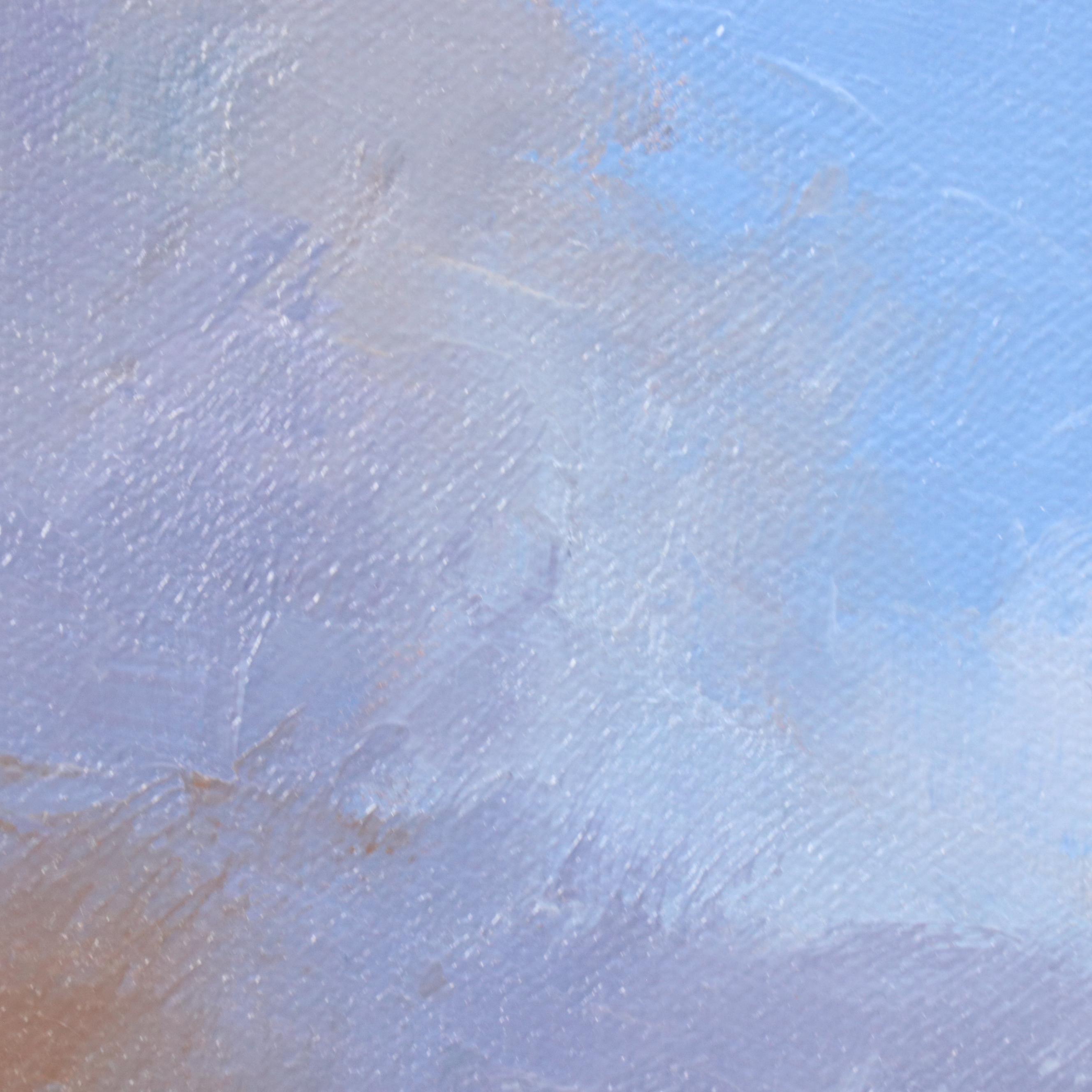 James Baldoumas Beach Landscape Oil Painting "Incoming Storm," 2025