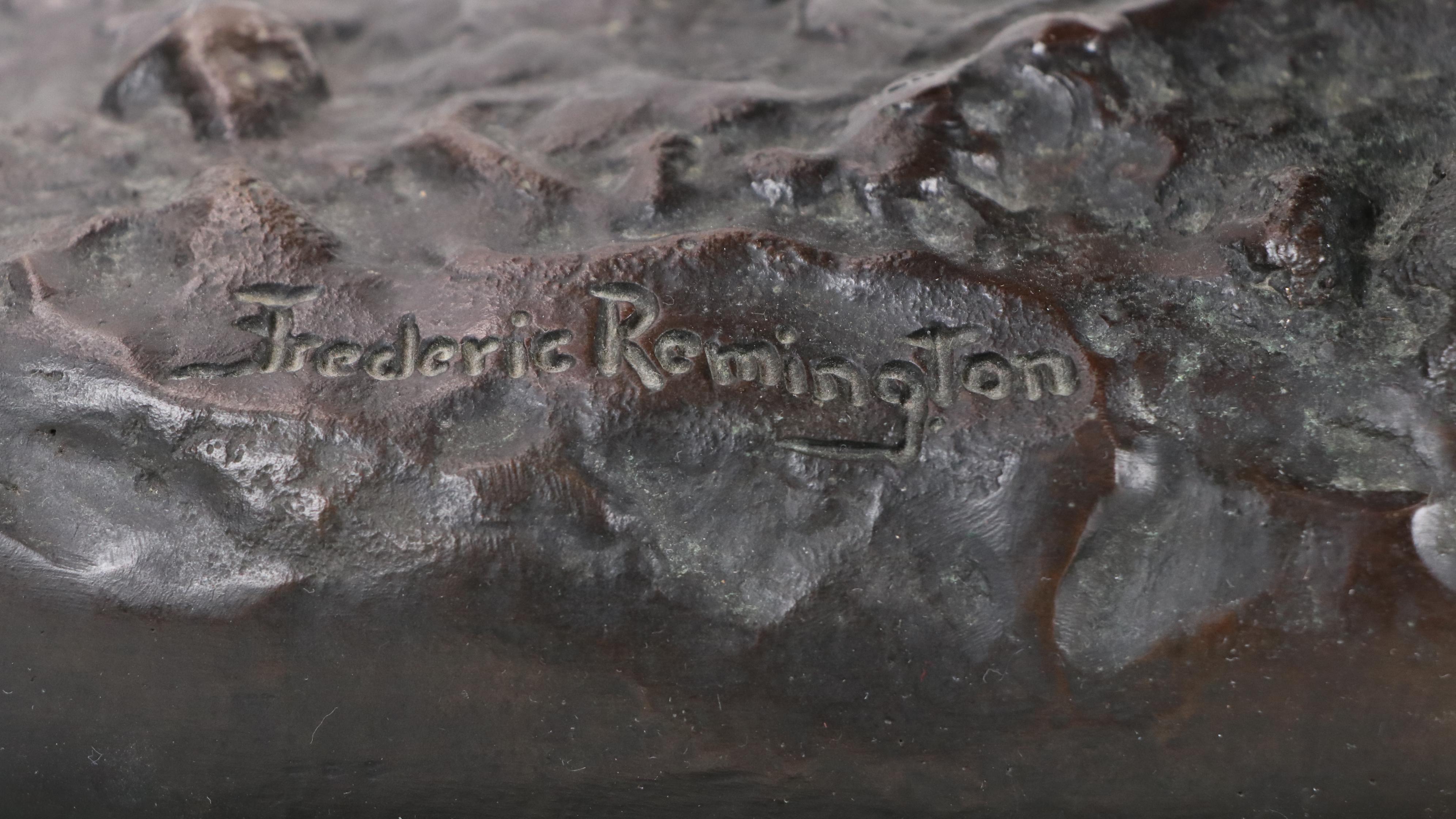 Bronze Sculpture After Frederic Remington "Cheyenne"