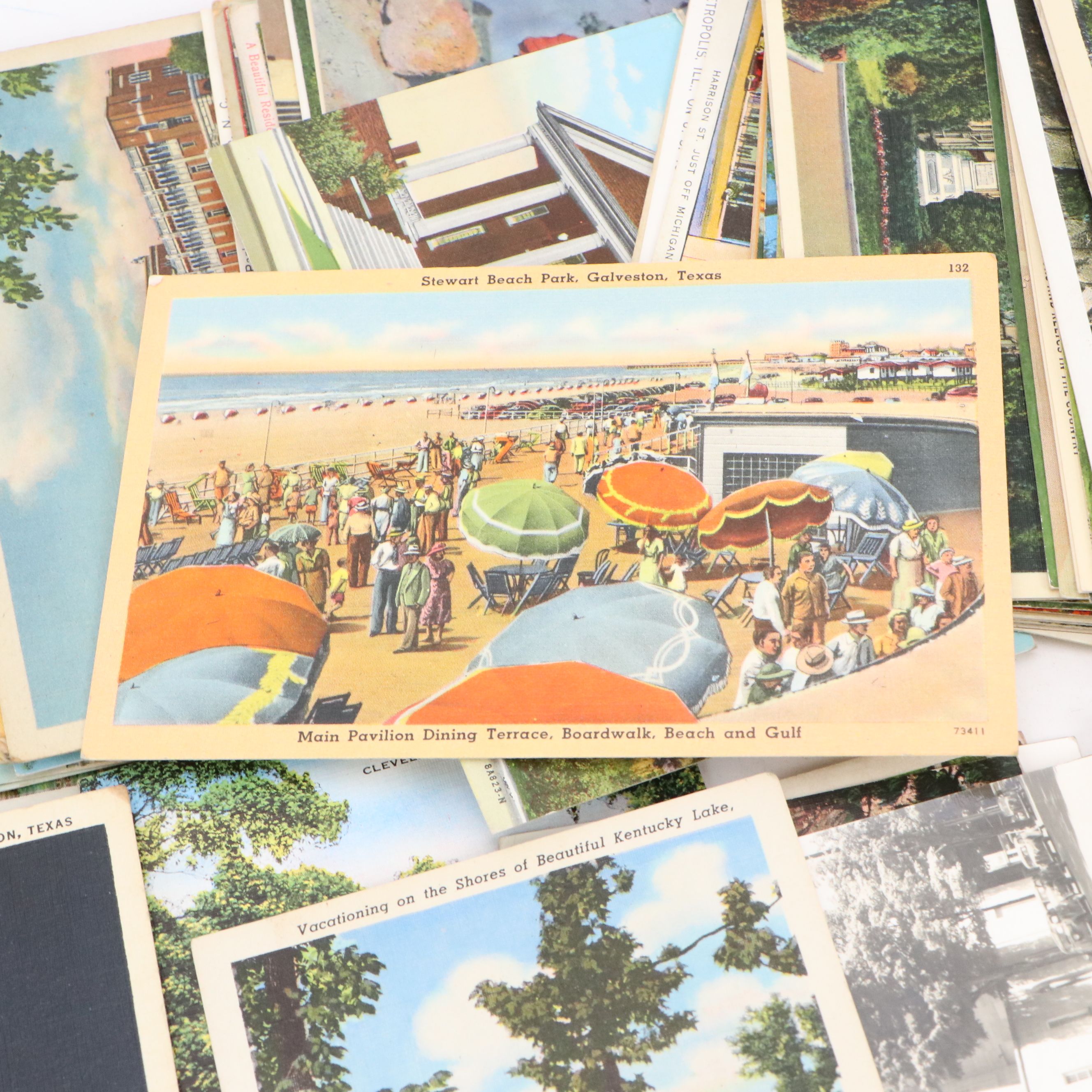 New York, New Orleans, Galveston with Other Souvenir Postcards