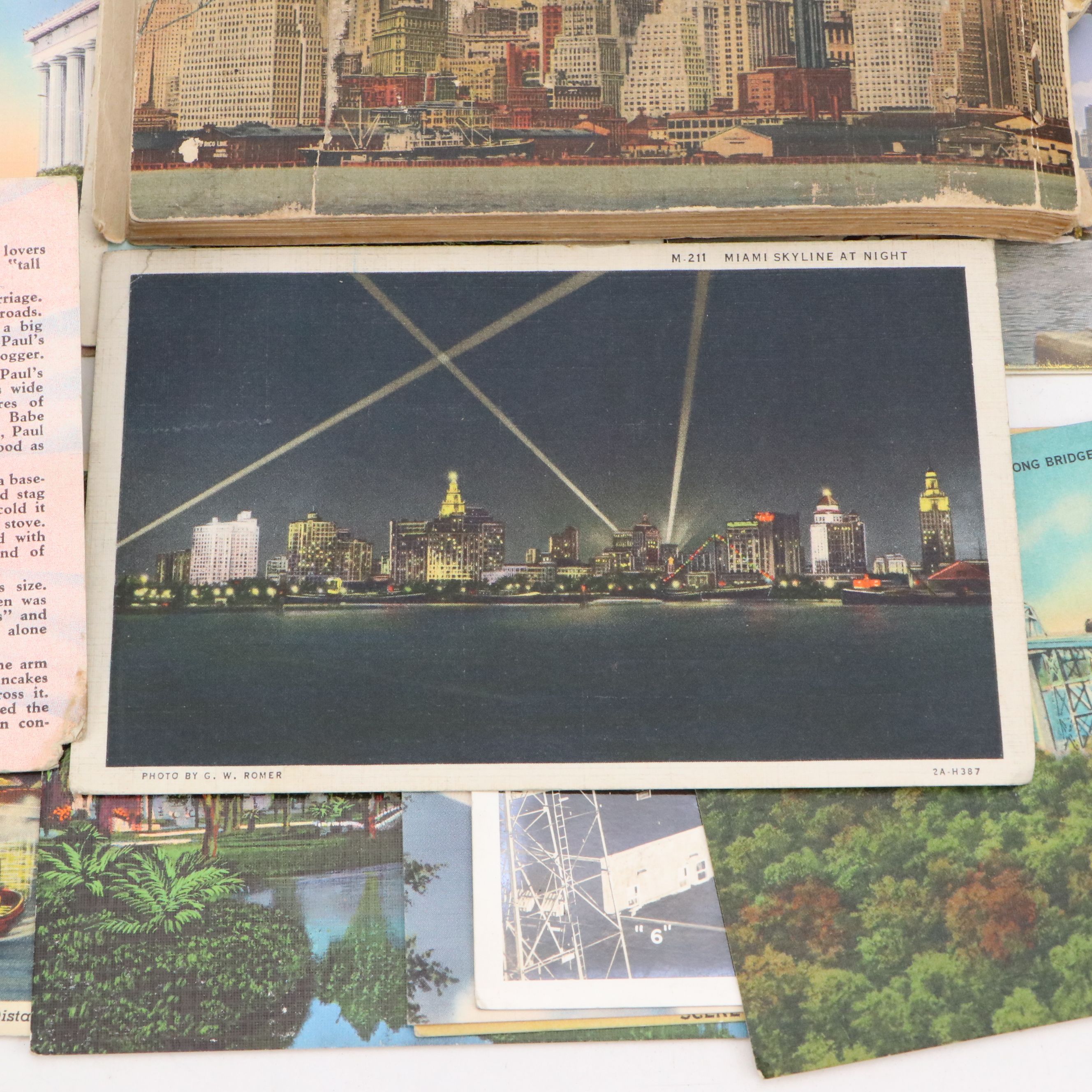 New York, New Orleans, Galveston with Other Souvenir Postcards