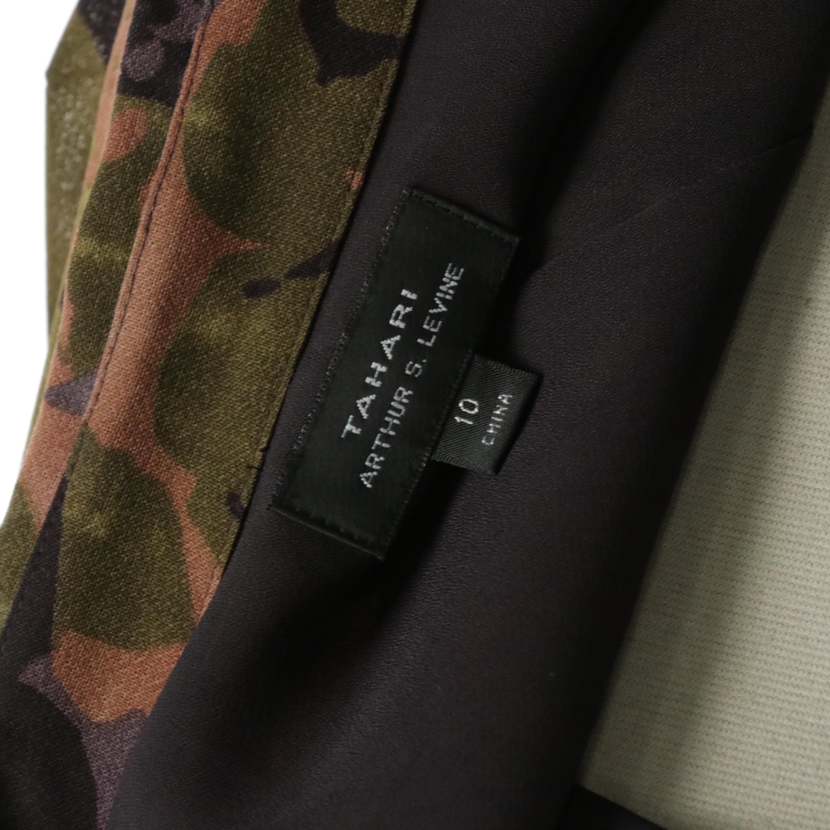 Anne Klein Cotton/Silk Belted Long Sleeve Dress with Tag and Tahari Belted Dress