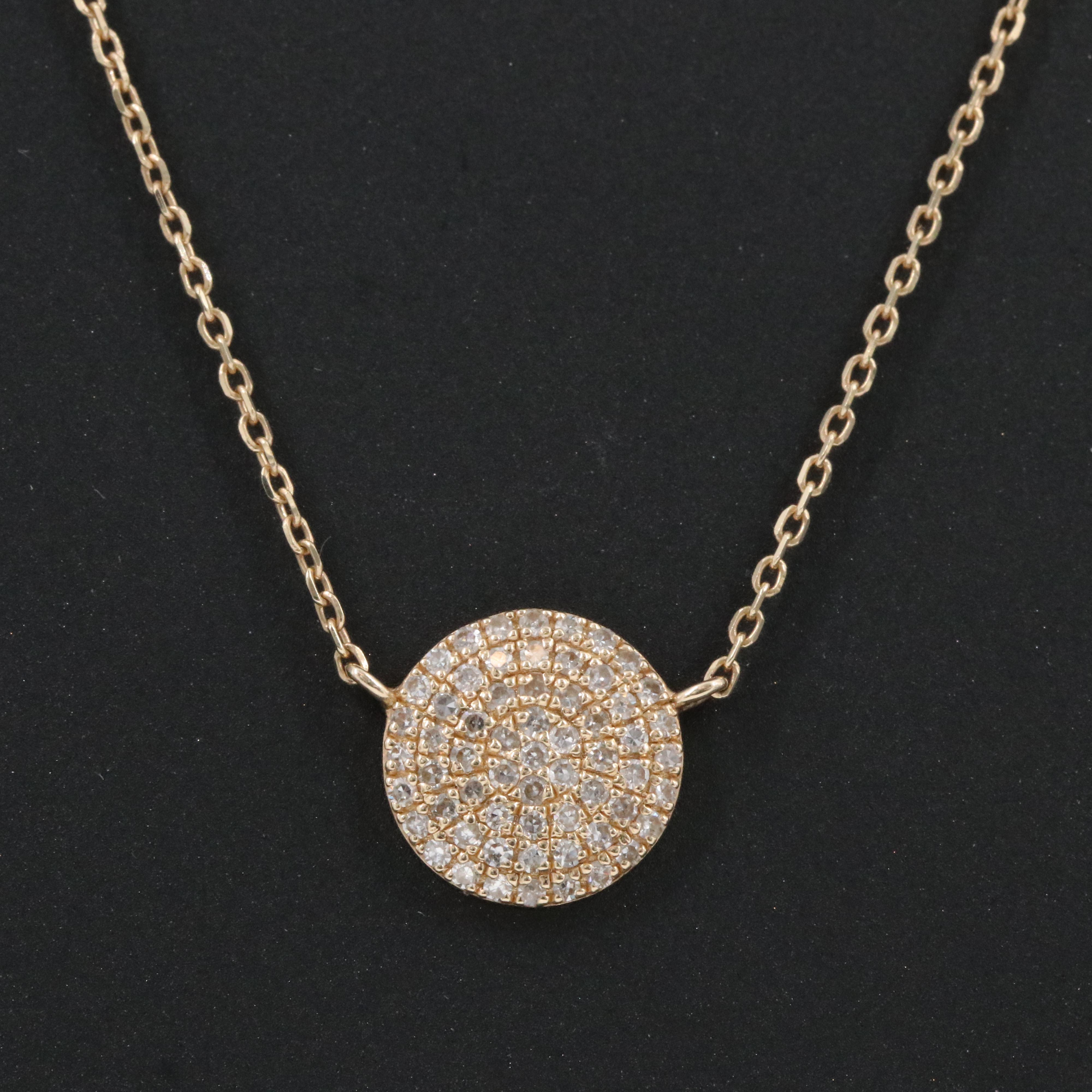 14K 0.19 CTW Diamond Necklace