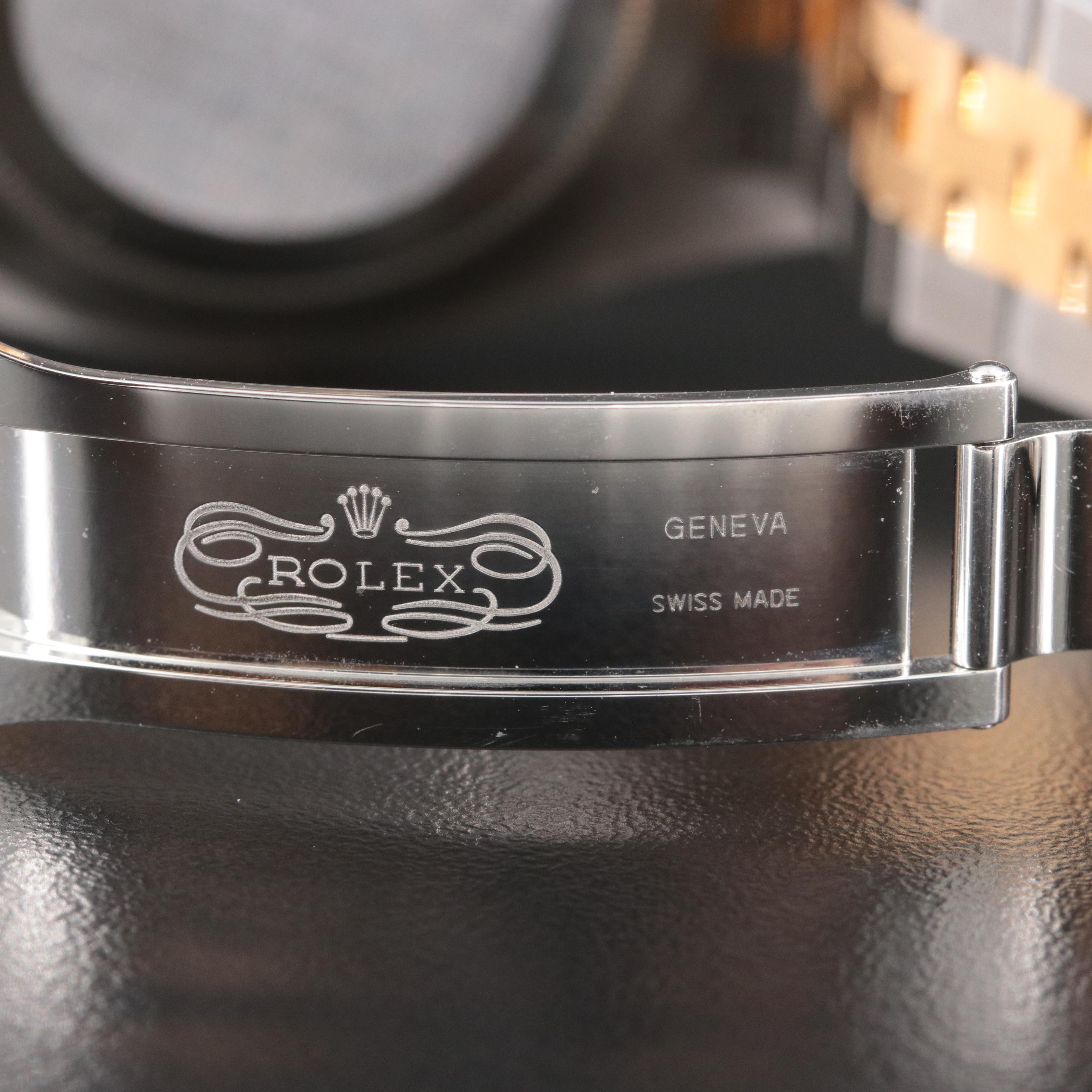 Rolex Datejust 41 Model 126333 Oyster Steel and Yellow Gold Watch