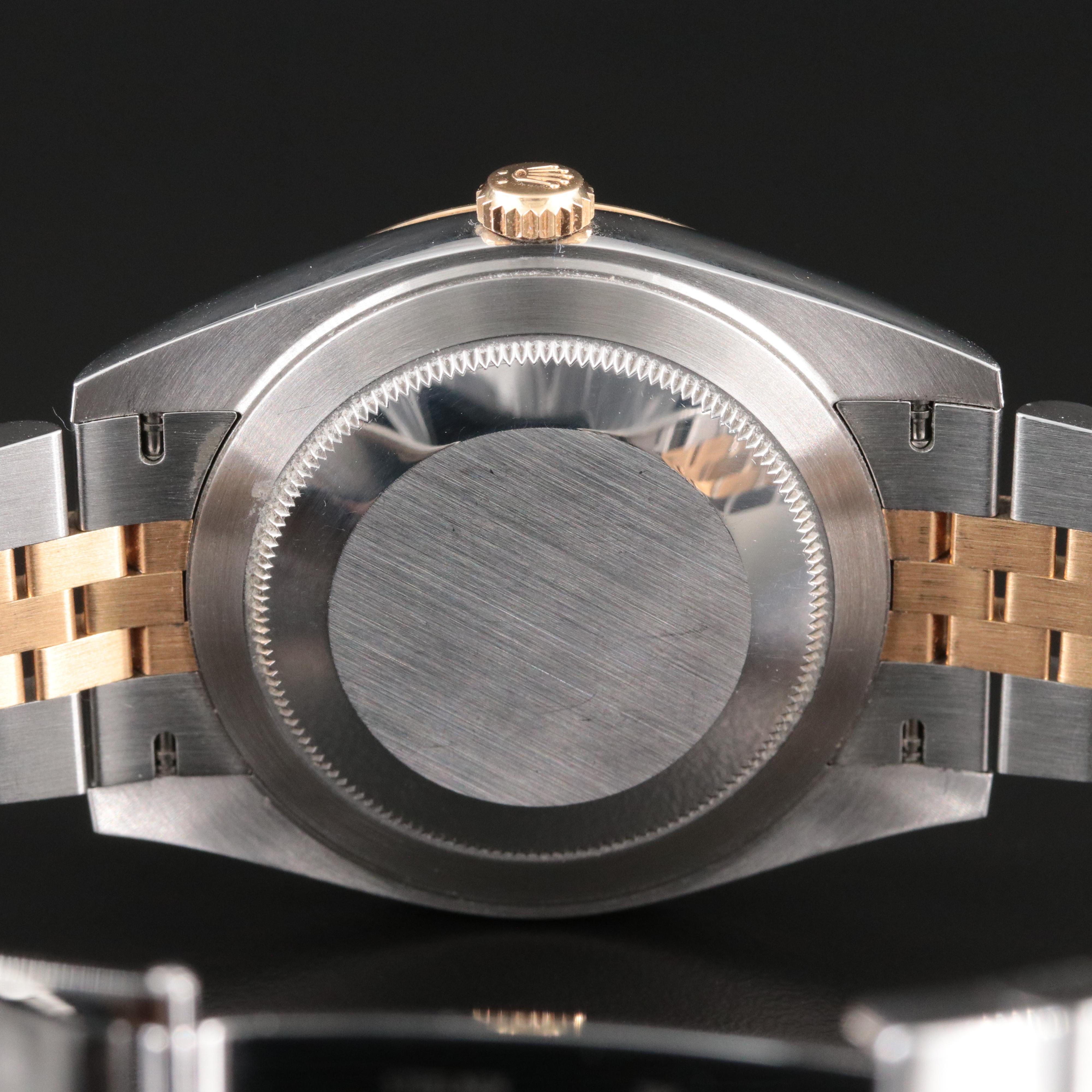 Rolex Datejust 41 Model 126333 Oyster Steel and Yellow Gold Watch