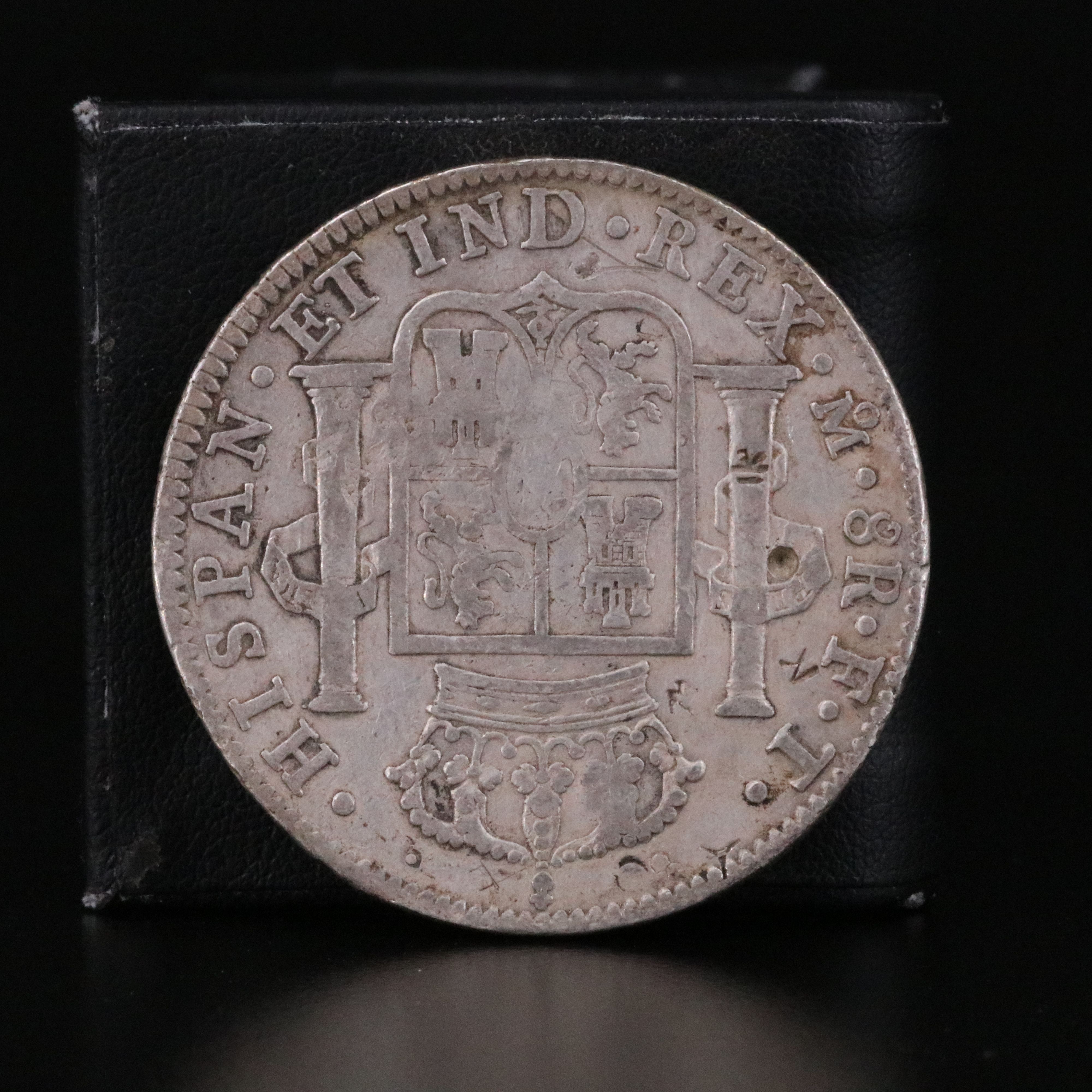 1802 Mexico Carolus llll 8 Reales with Chop Marks