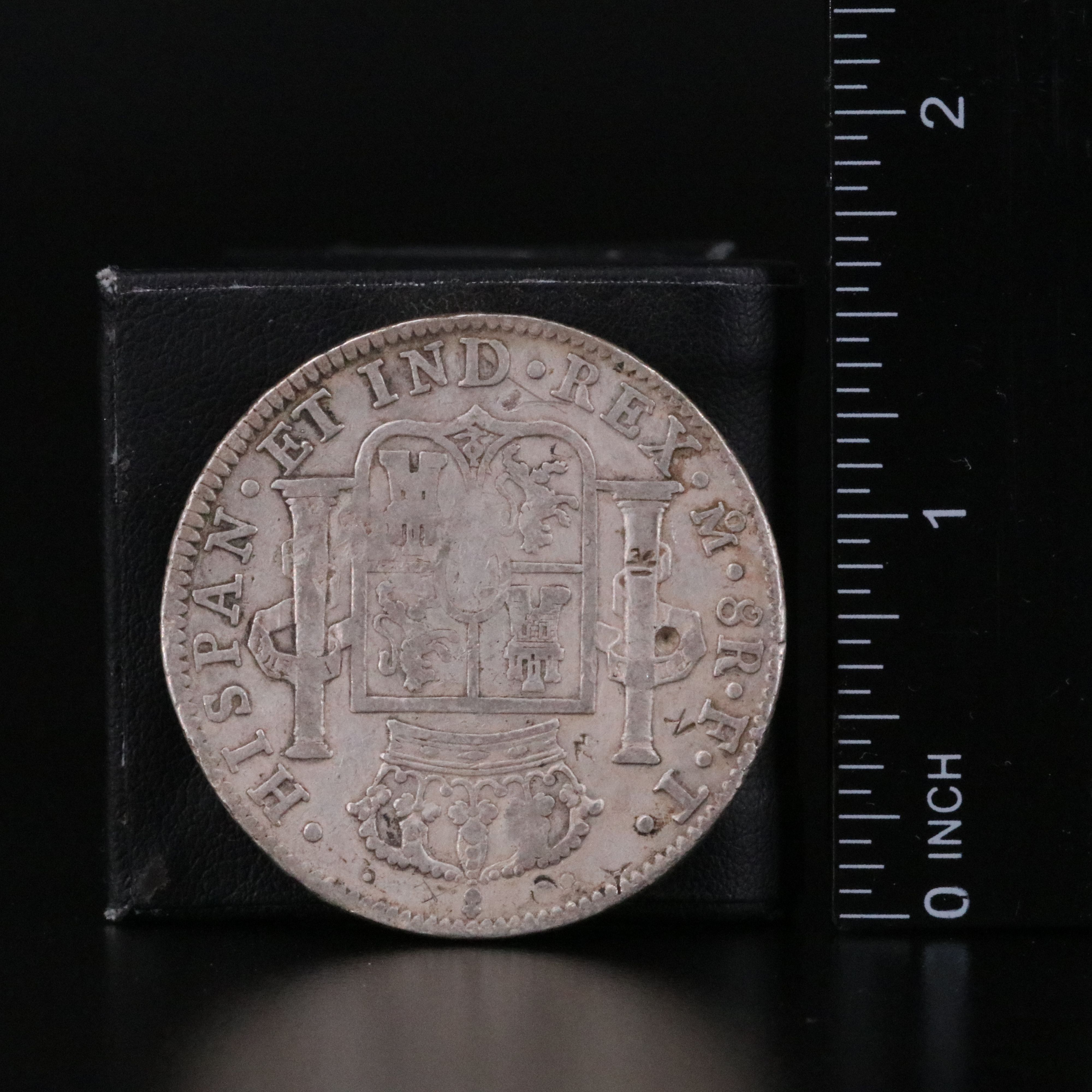 1802 Mexico Carolus llll 8 Reales with Chop Marks