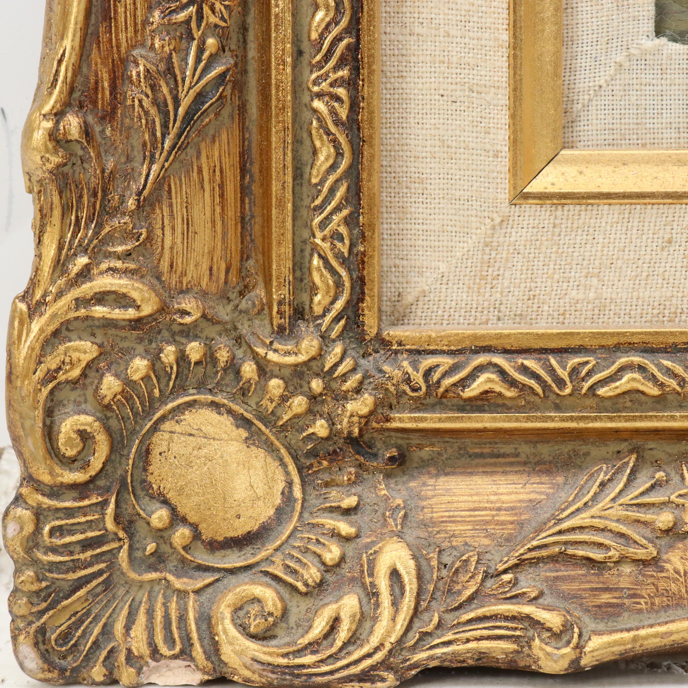 Floral Still Life Oil Painting, Late 20th Century