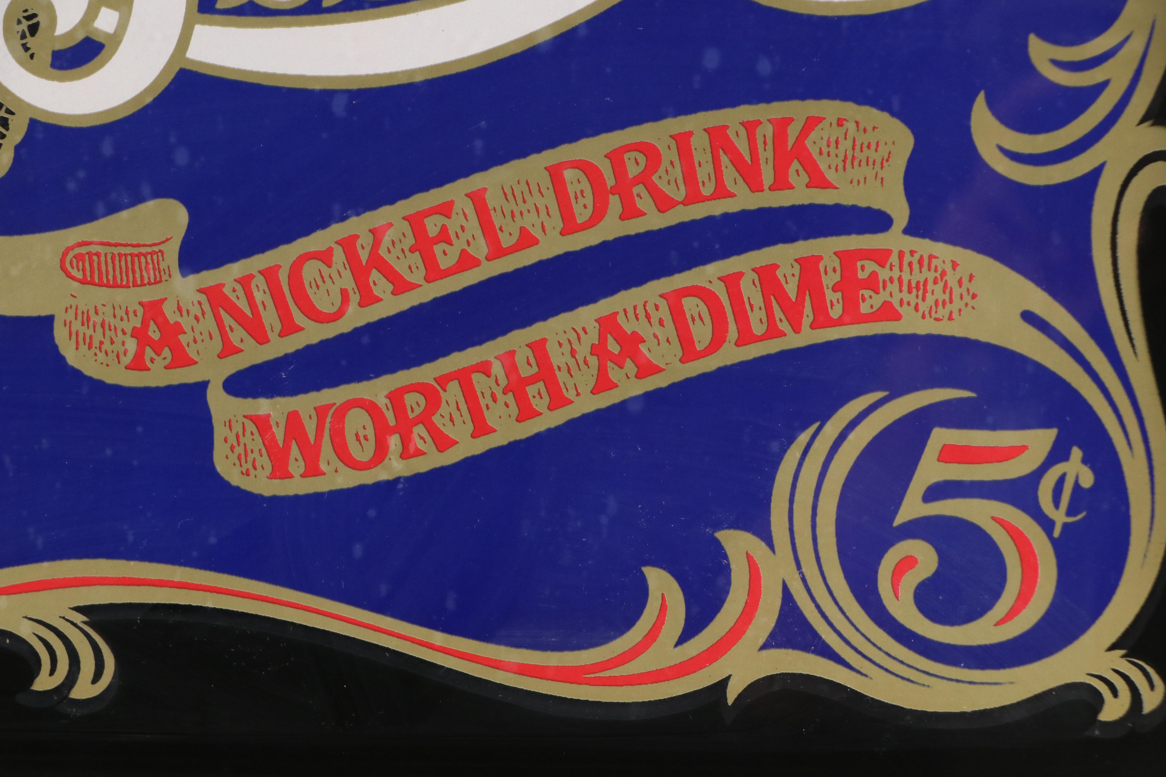 Pepsi-Cola Offset Lithograph and Serigraph Advertisement Print, 20th Century