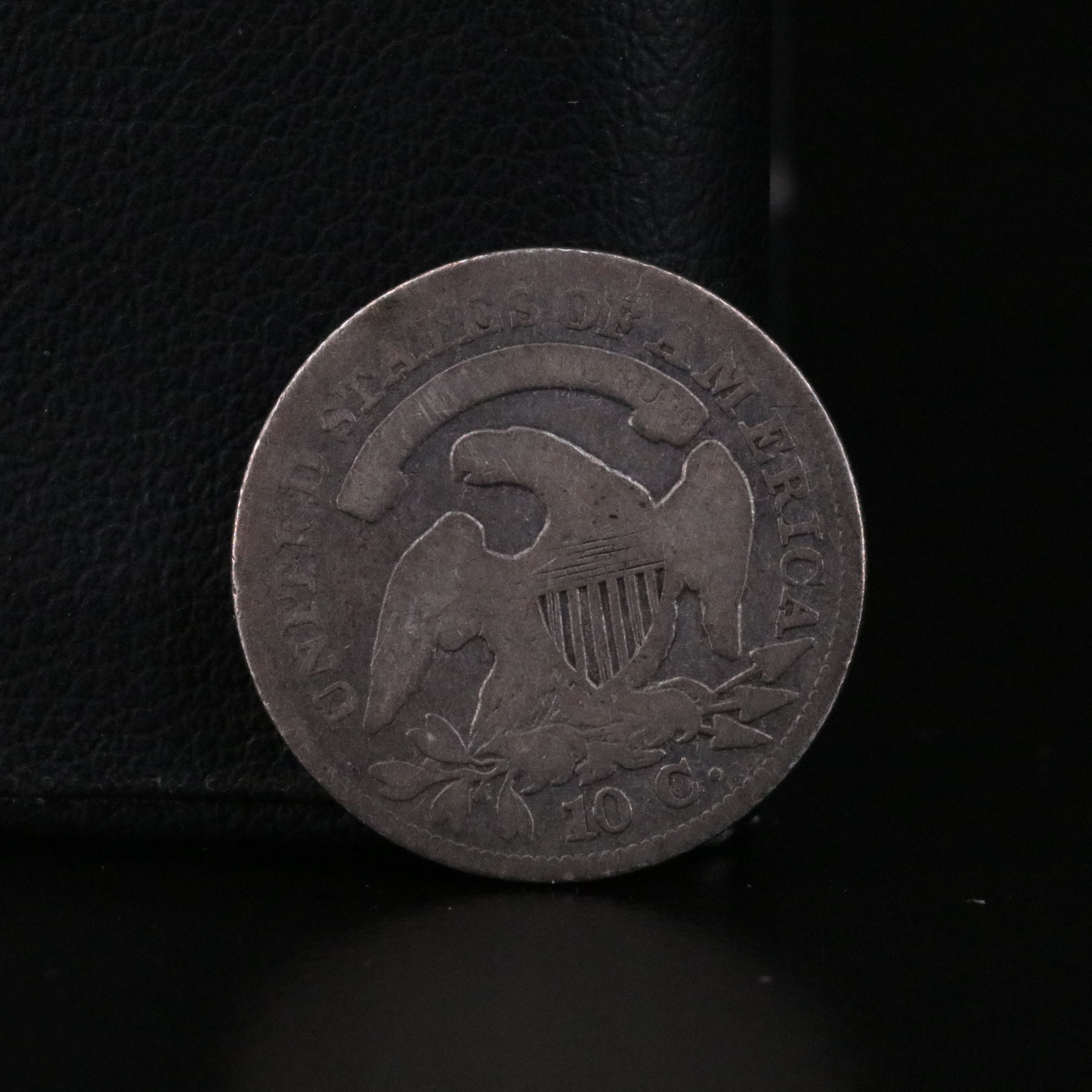 Three Early Capped Bust and Seated Liberty Coins with an 1831 Capped Bust Dime