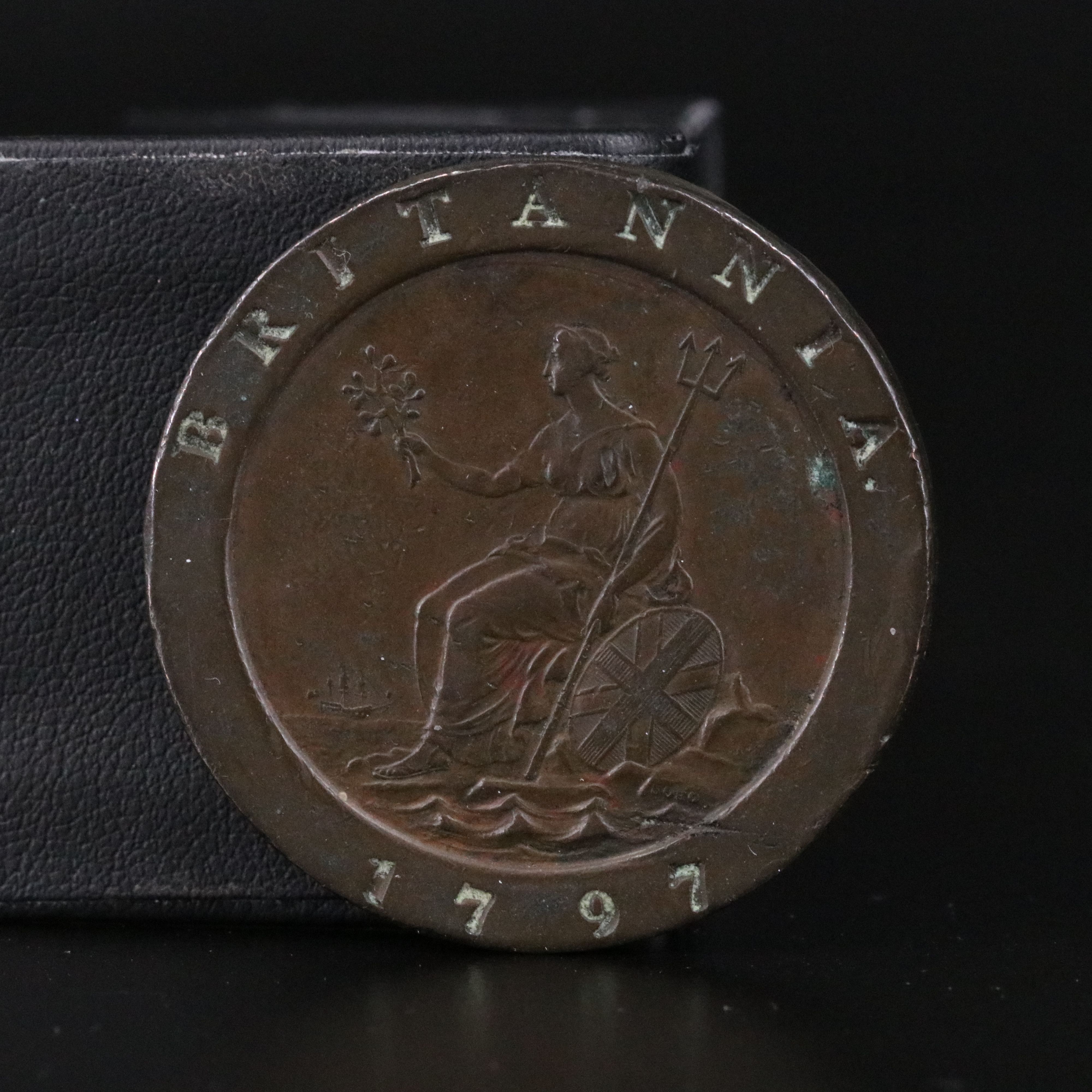 1797 Great Britain Large Copper Two Pence Coin