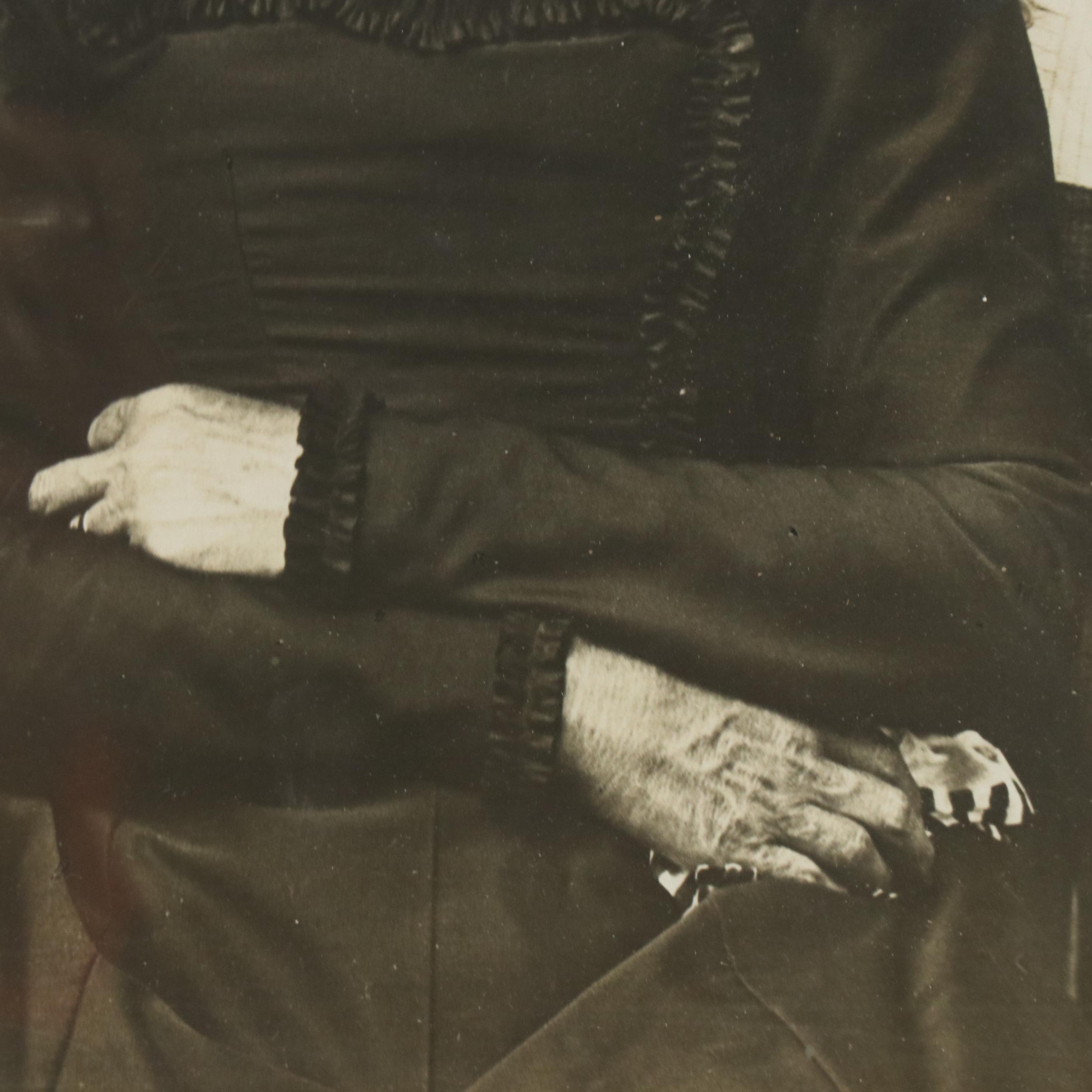 Family Portrait Silver Gelatin Photograph, Late 19th–Early 20th Century