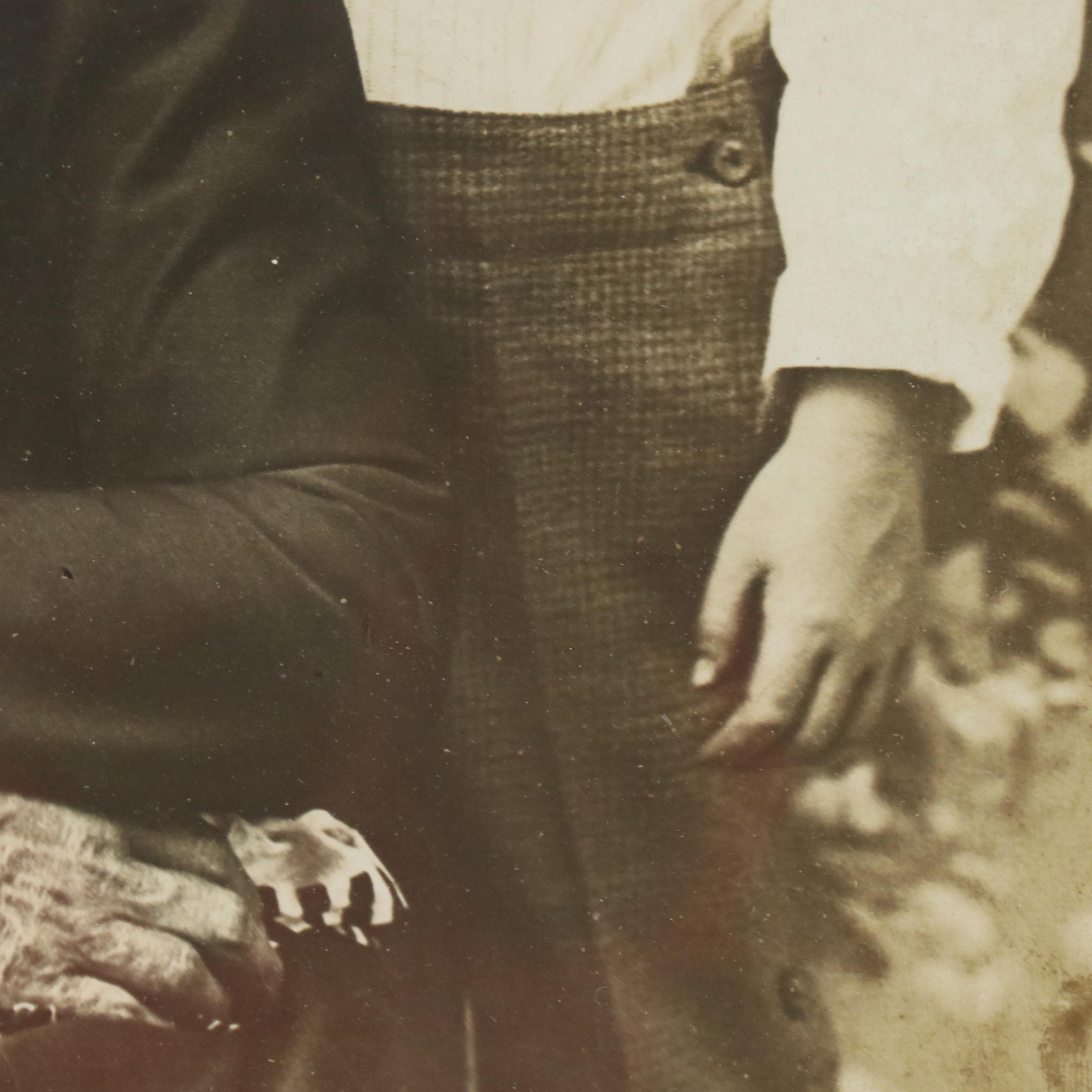 Family Portrait Silver Gelatin Photograph, Late 19th–Early 20th Century