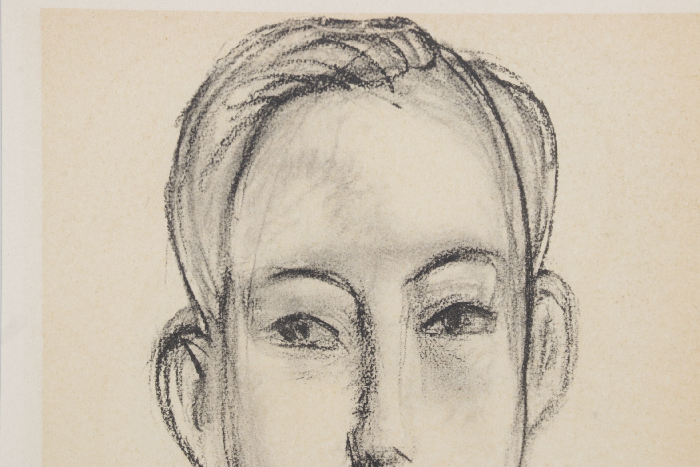 Photogravure after Henri Matisse Portrait "Homme Tranquille"