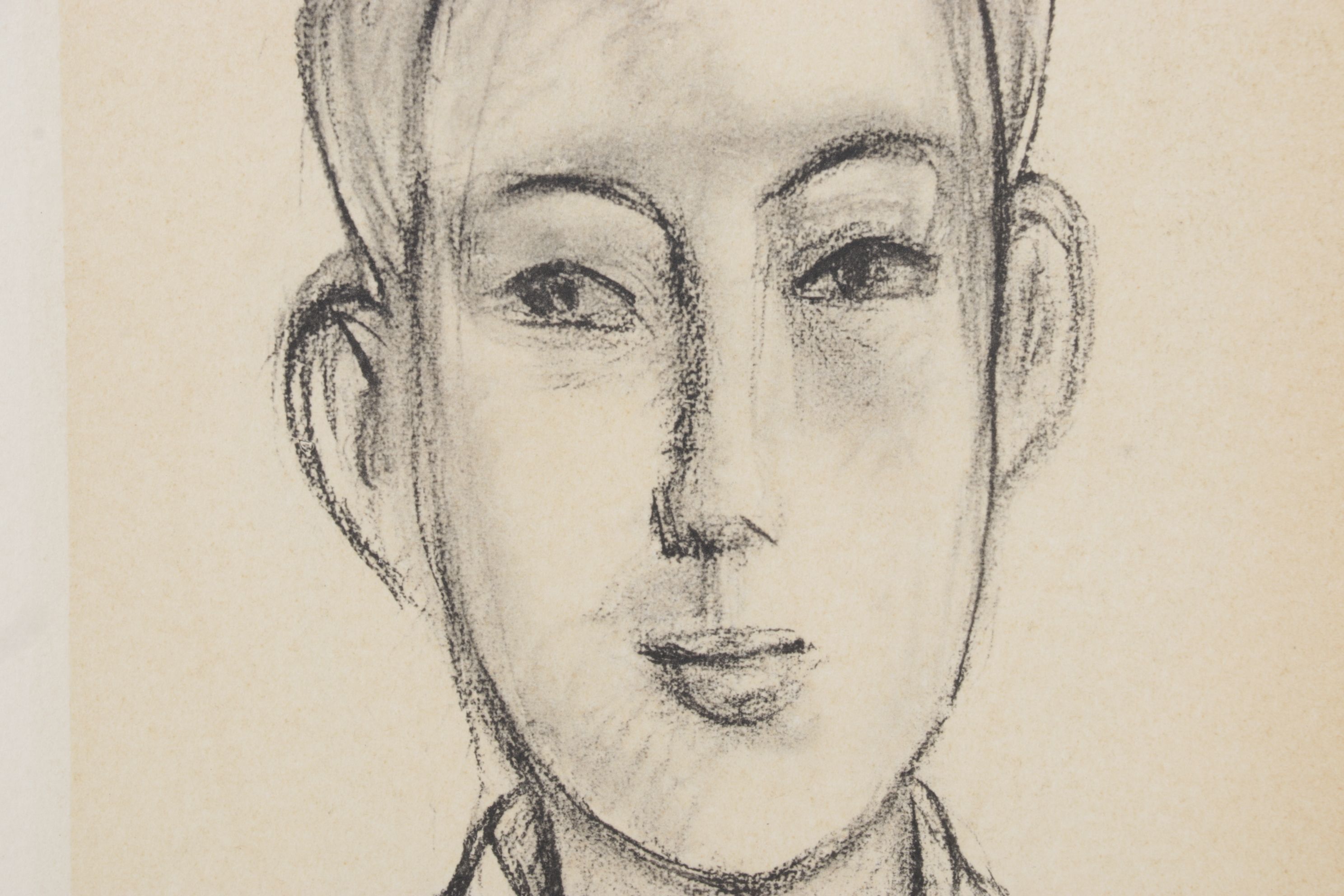 Photogravure after Henri Matisse Portrait "Homme Tranquille"