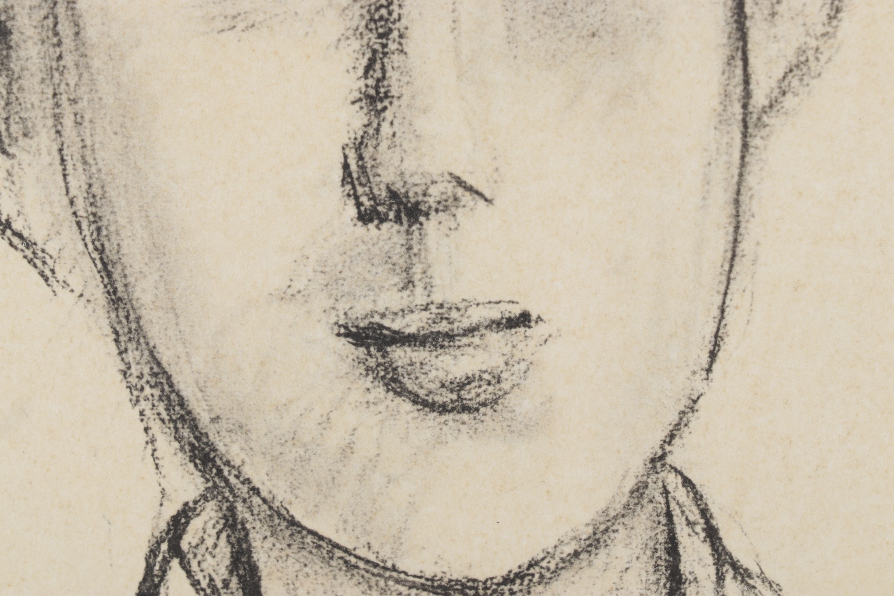 Photogravure after Henri Matisse Portrait "Homme Tranquille"