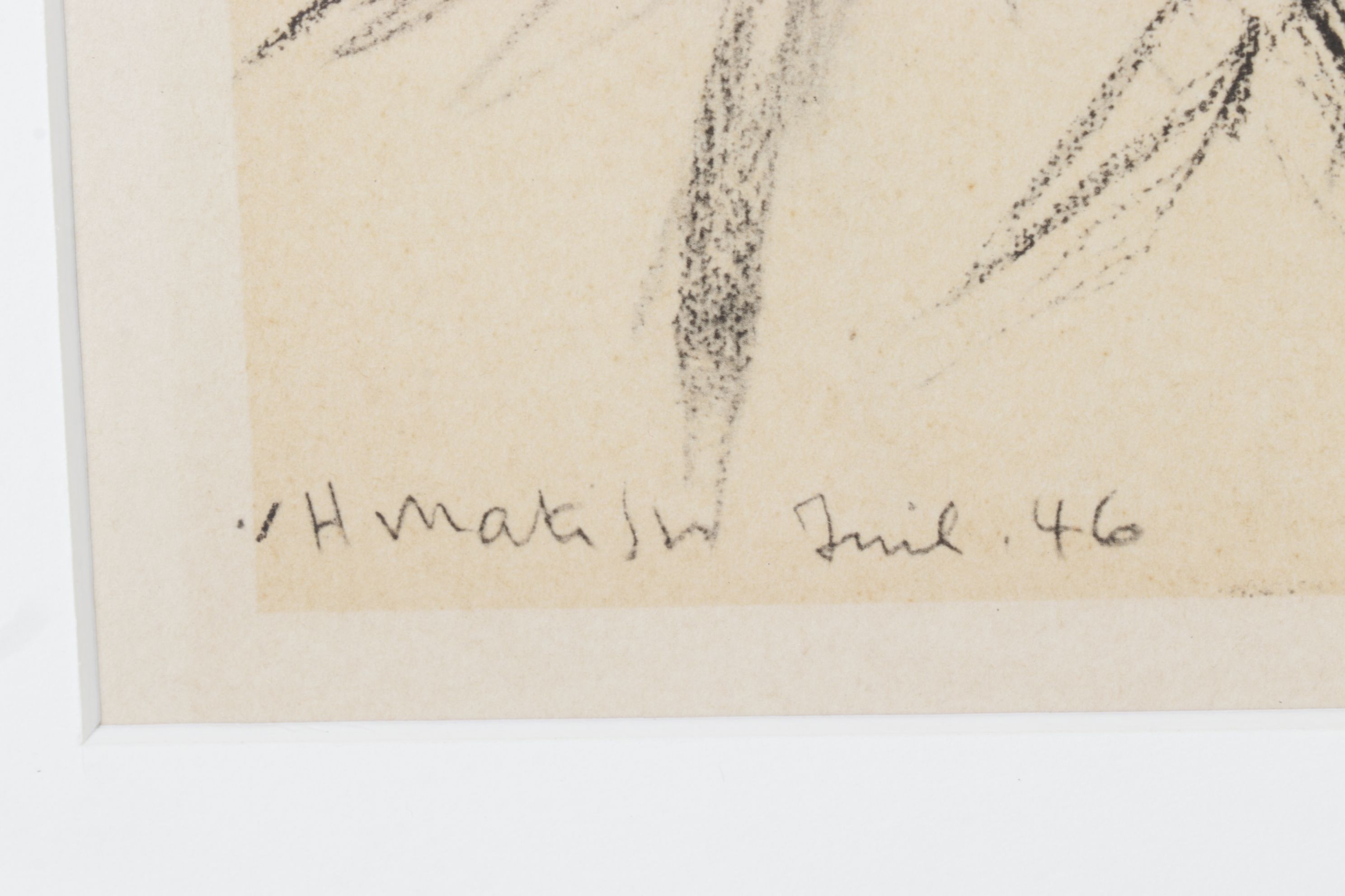 Photogravure after Henri Matisse Portrait "Homme Tranquille"