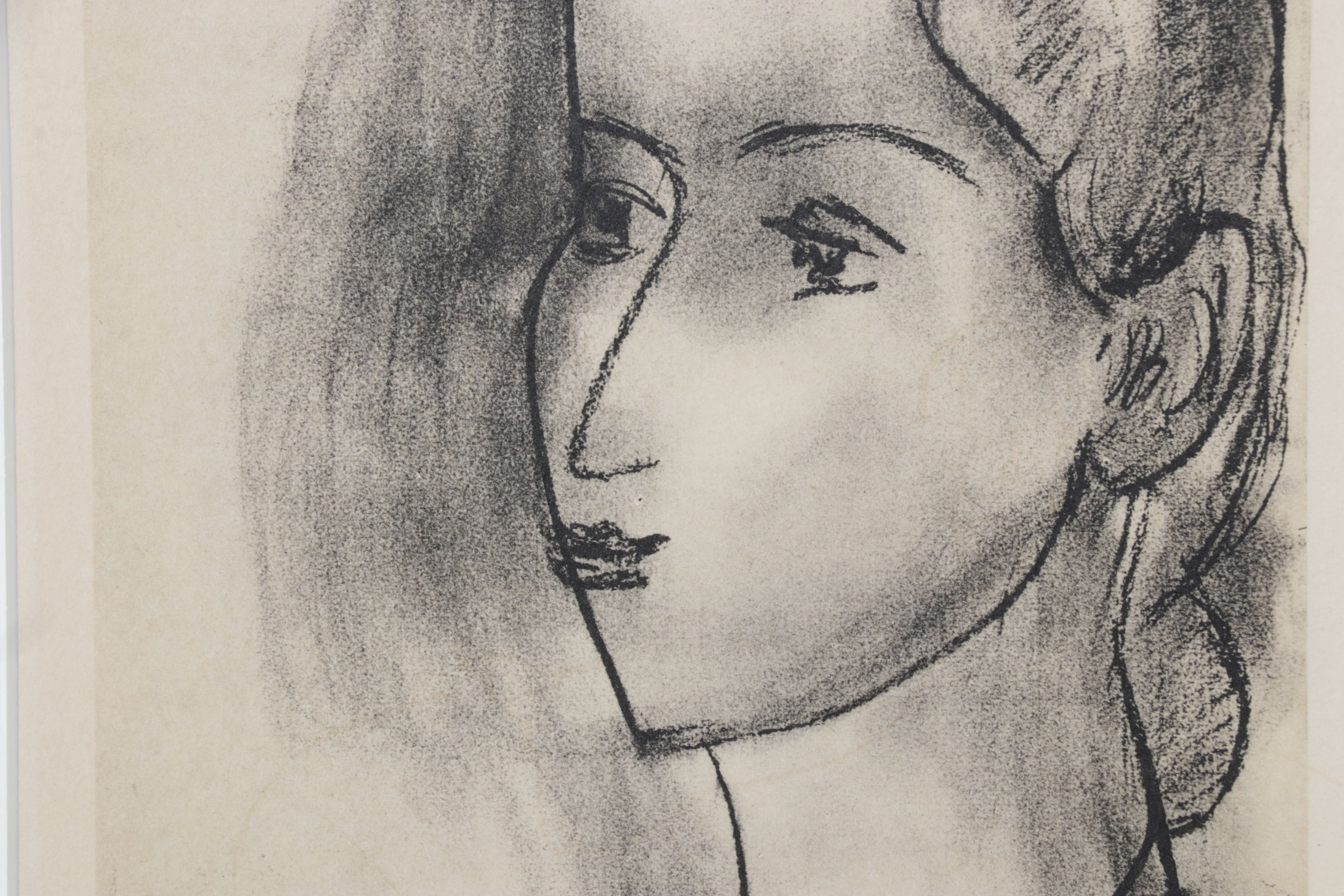 Photogravure after Henri Matisse Portrait "Jeune Femme Faisant la Moue"