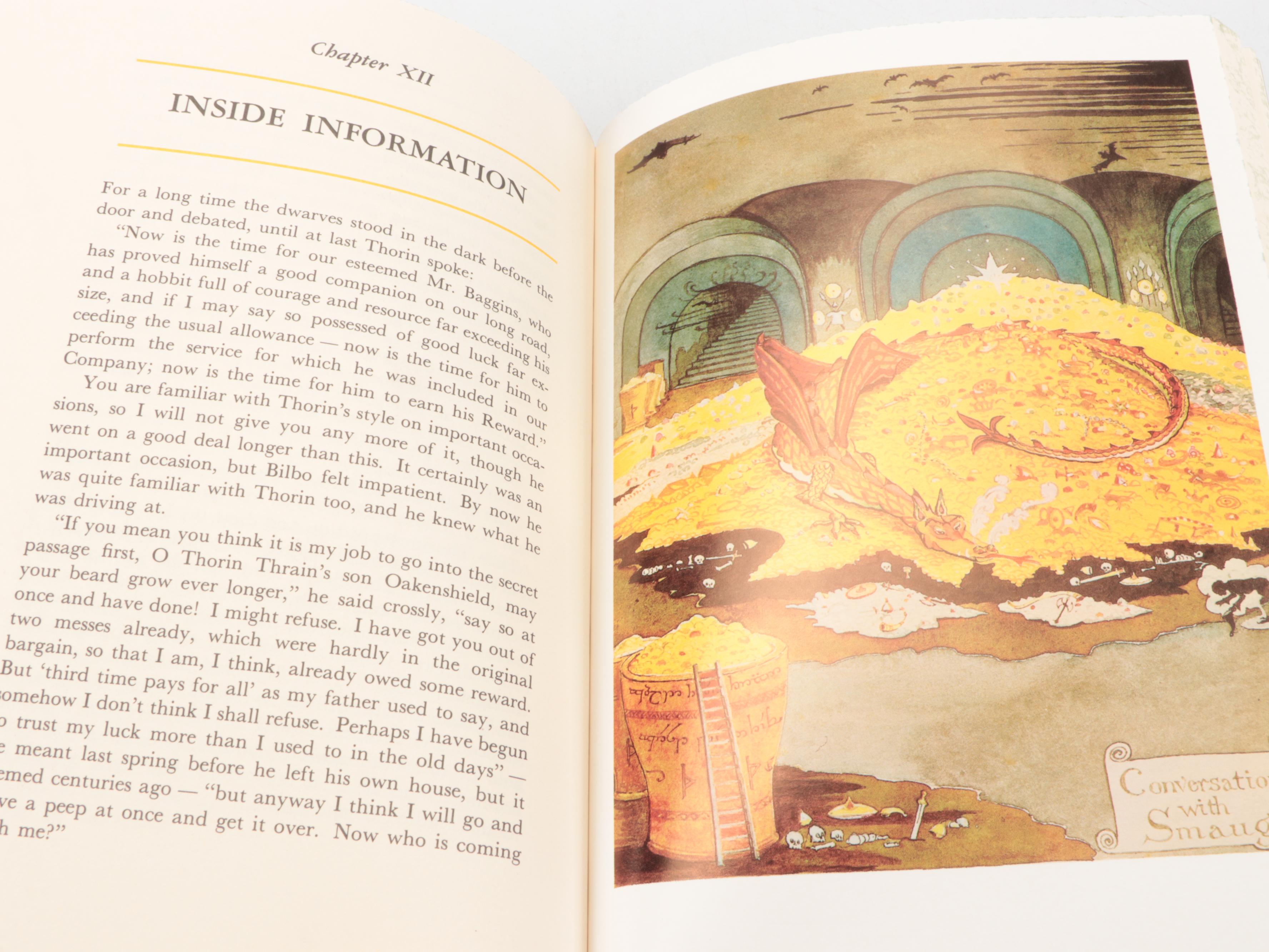 50th Anniversary Edition "The Hobbit" by J. R. R. Tolkien, 1987