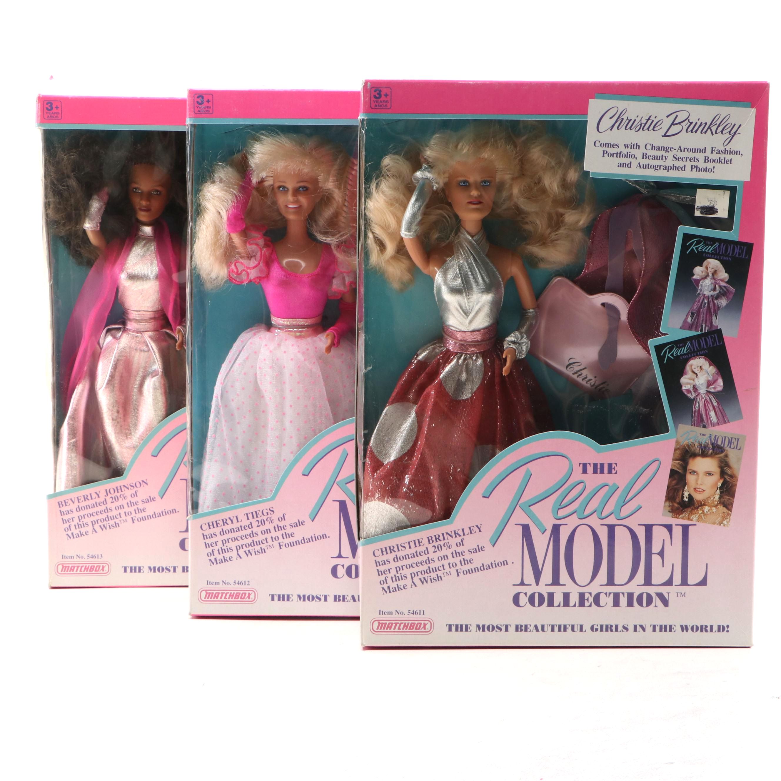 Matchbox "Cheryl Tiegs" and More Real Model Collection Dolls, 1989