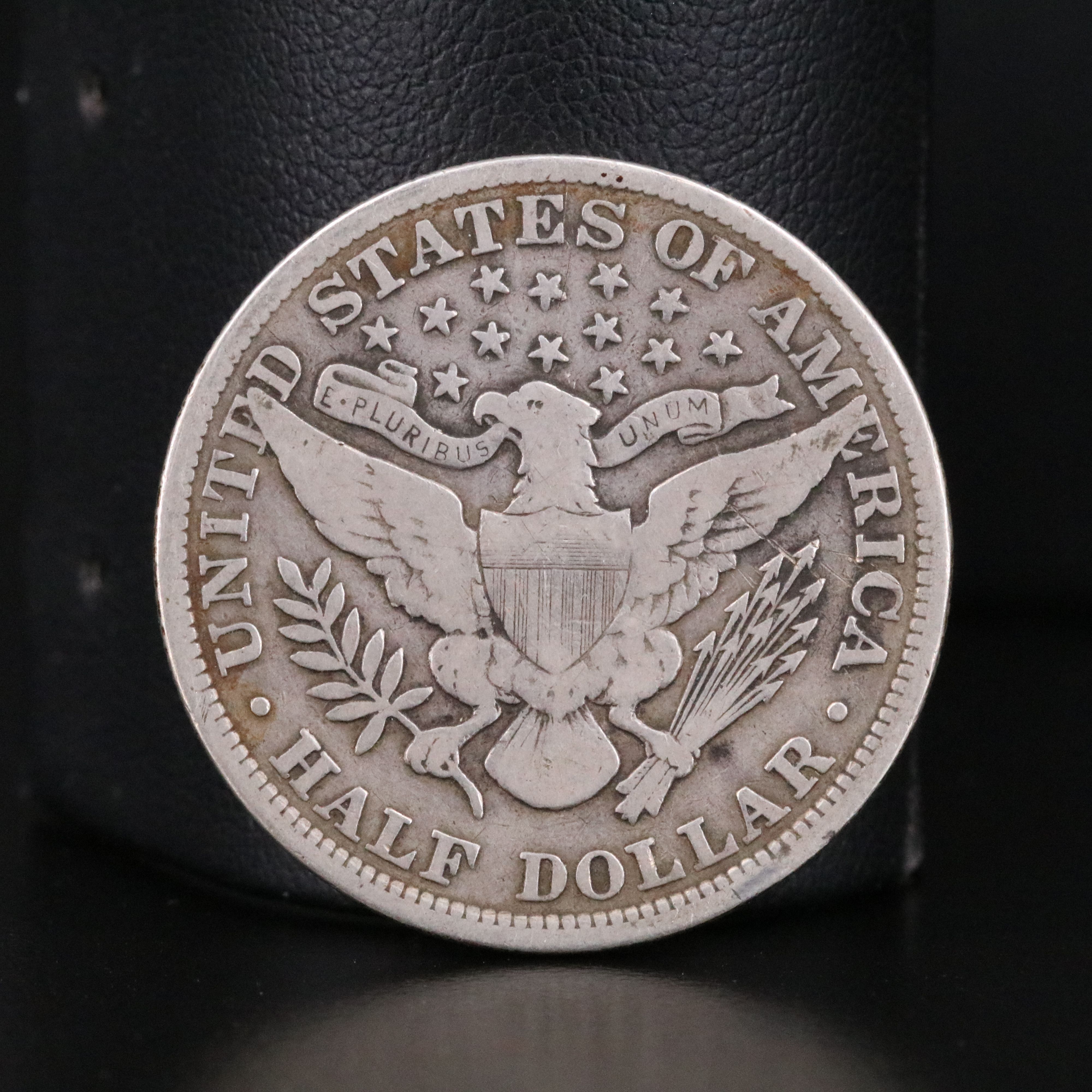 Three Barber Silver Half Dollars