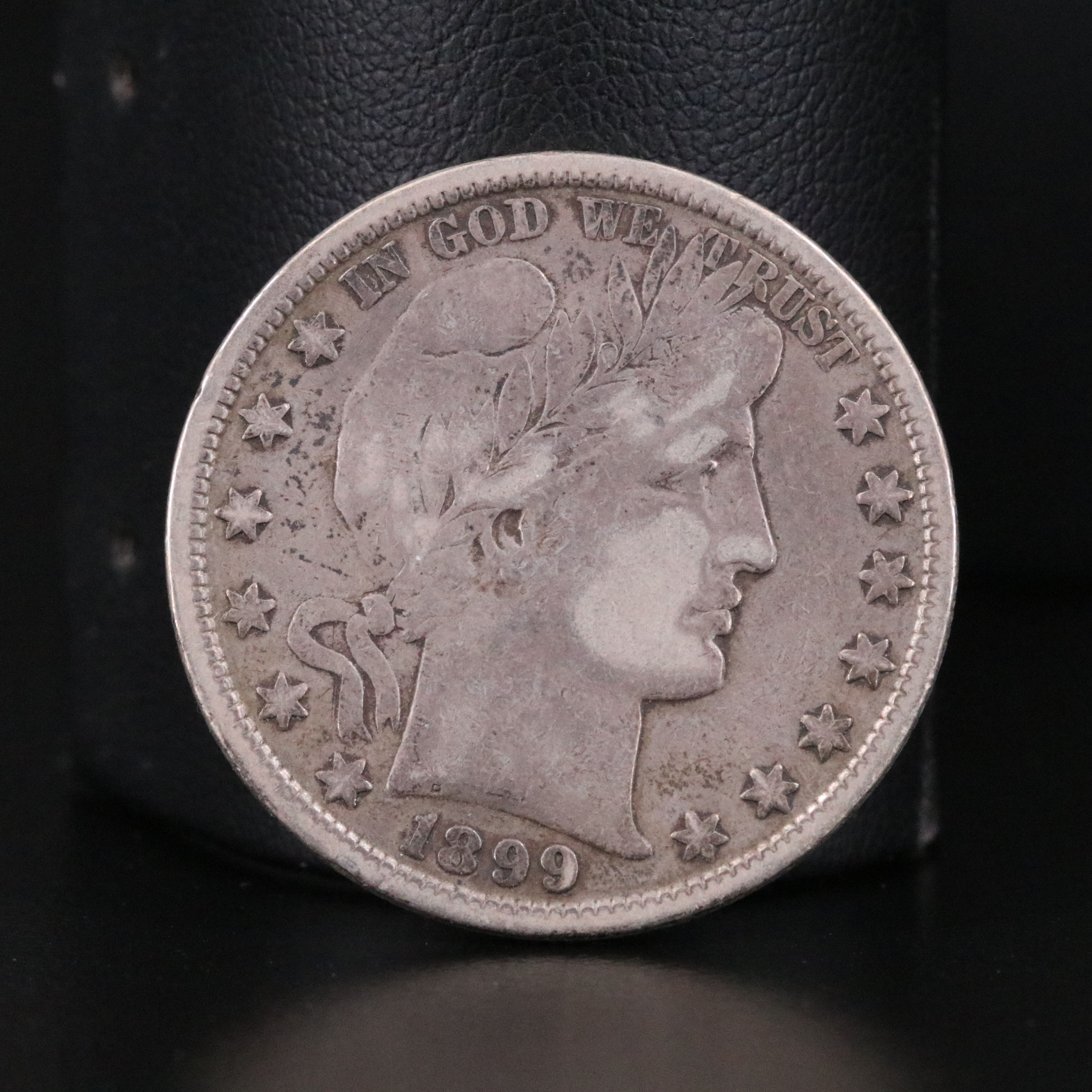 Three Barber Silver Half Dollars