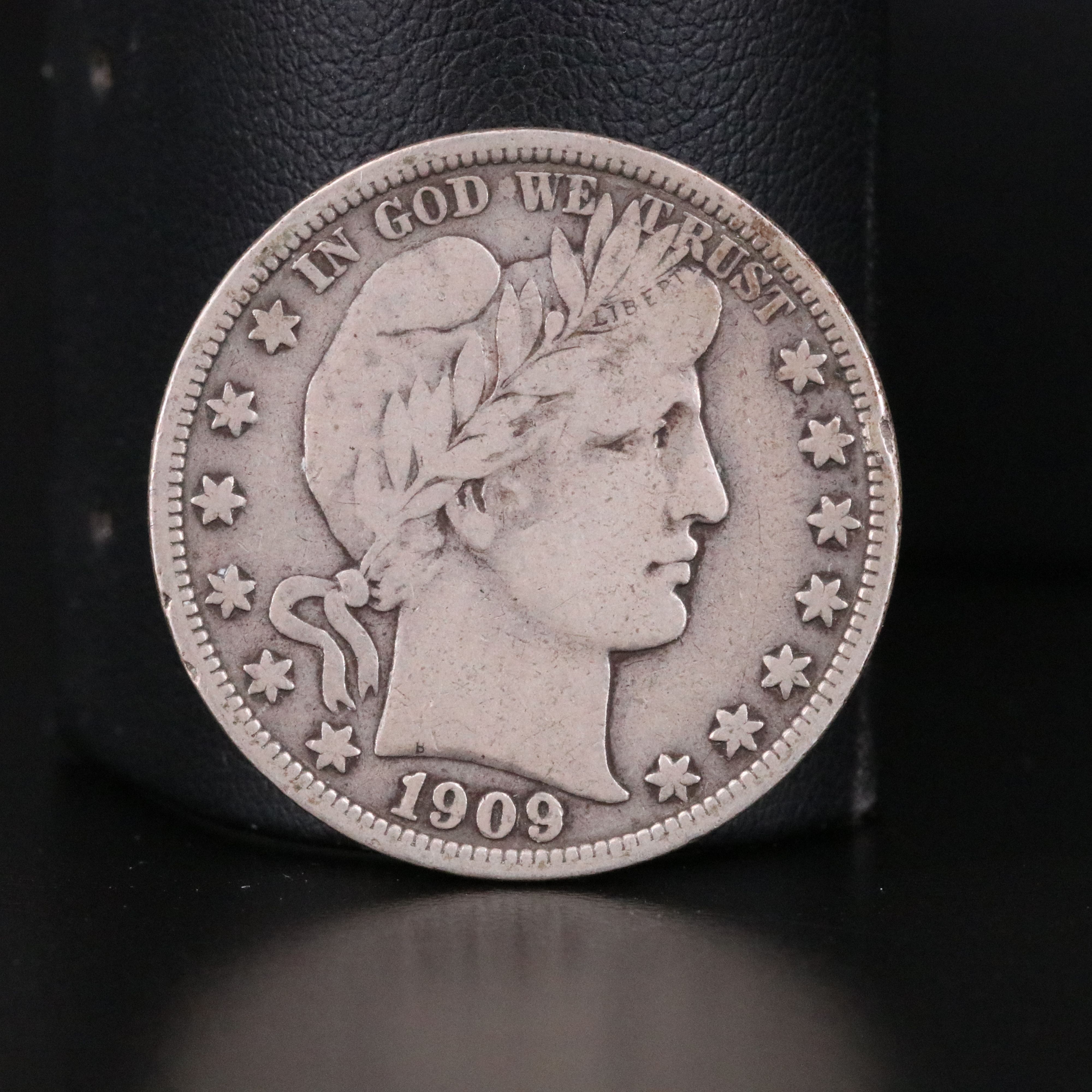 Three Barber Silver Half Dollars