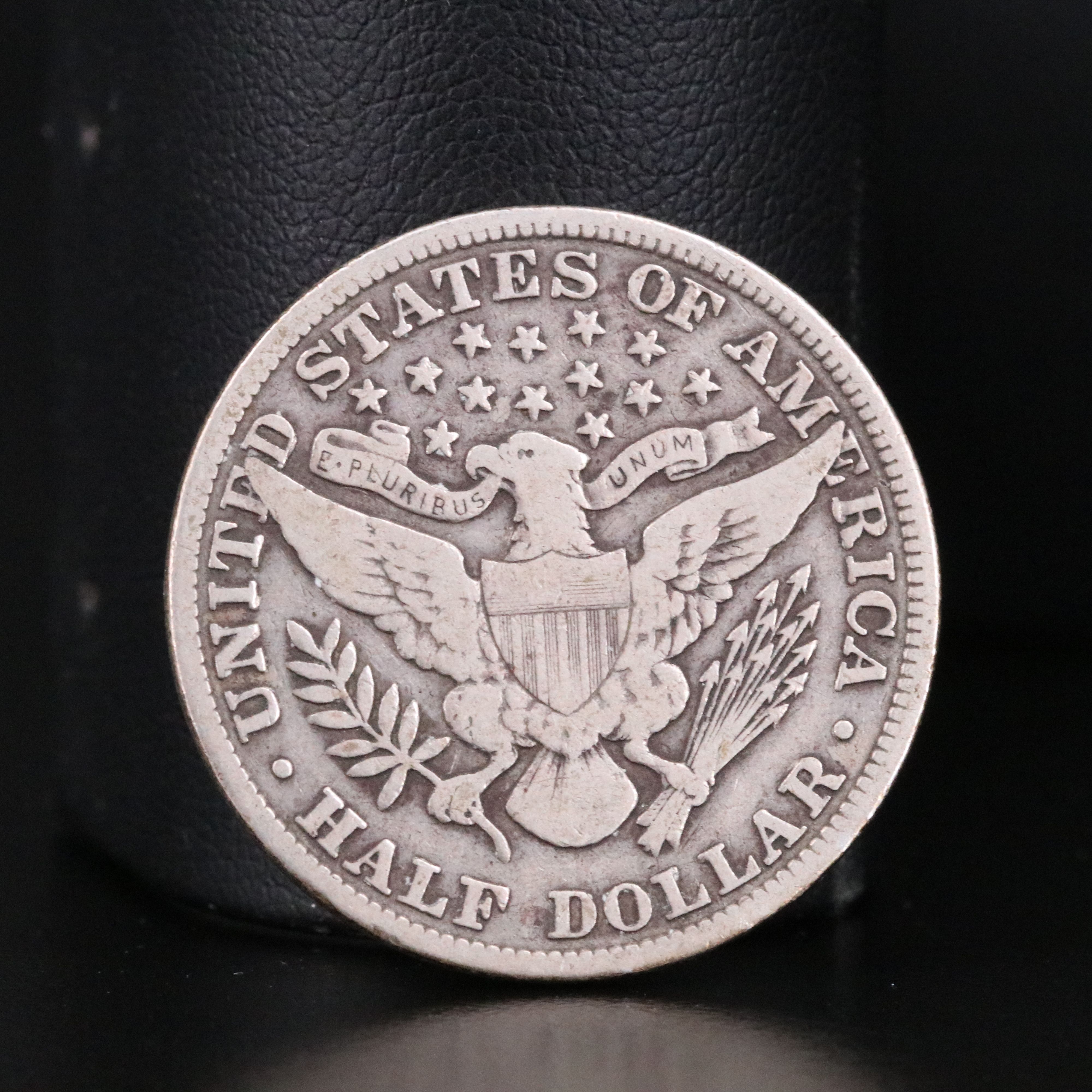 Three Barber Silver Half Dollars