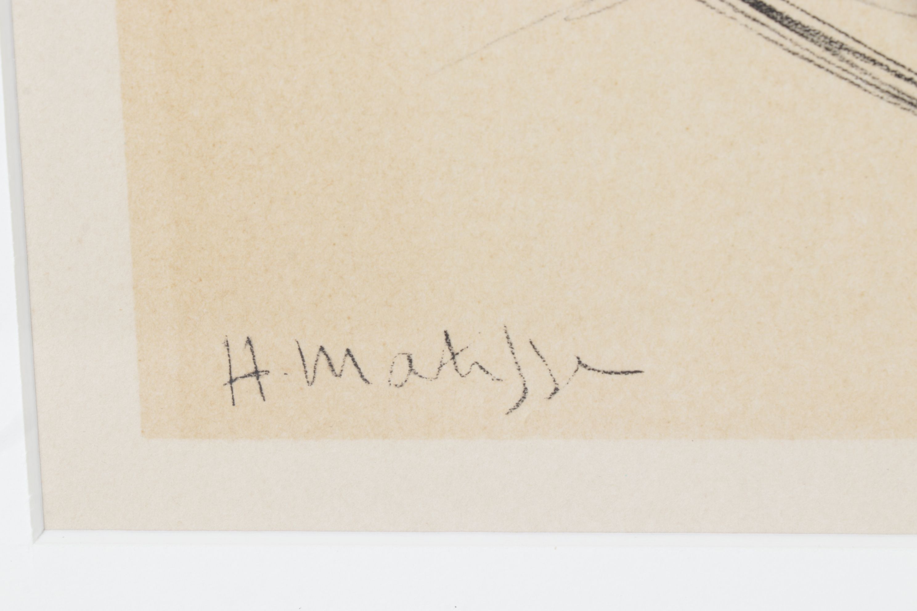 Photogravure after Henri Matisse for "Portraits"