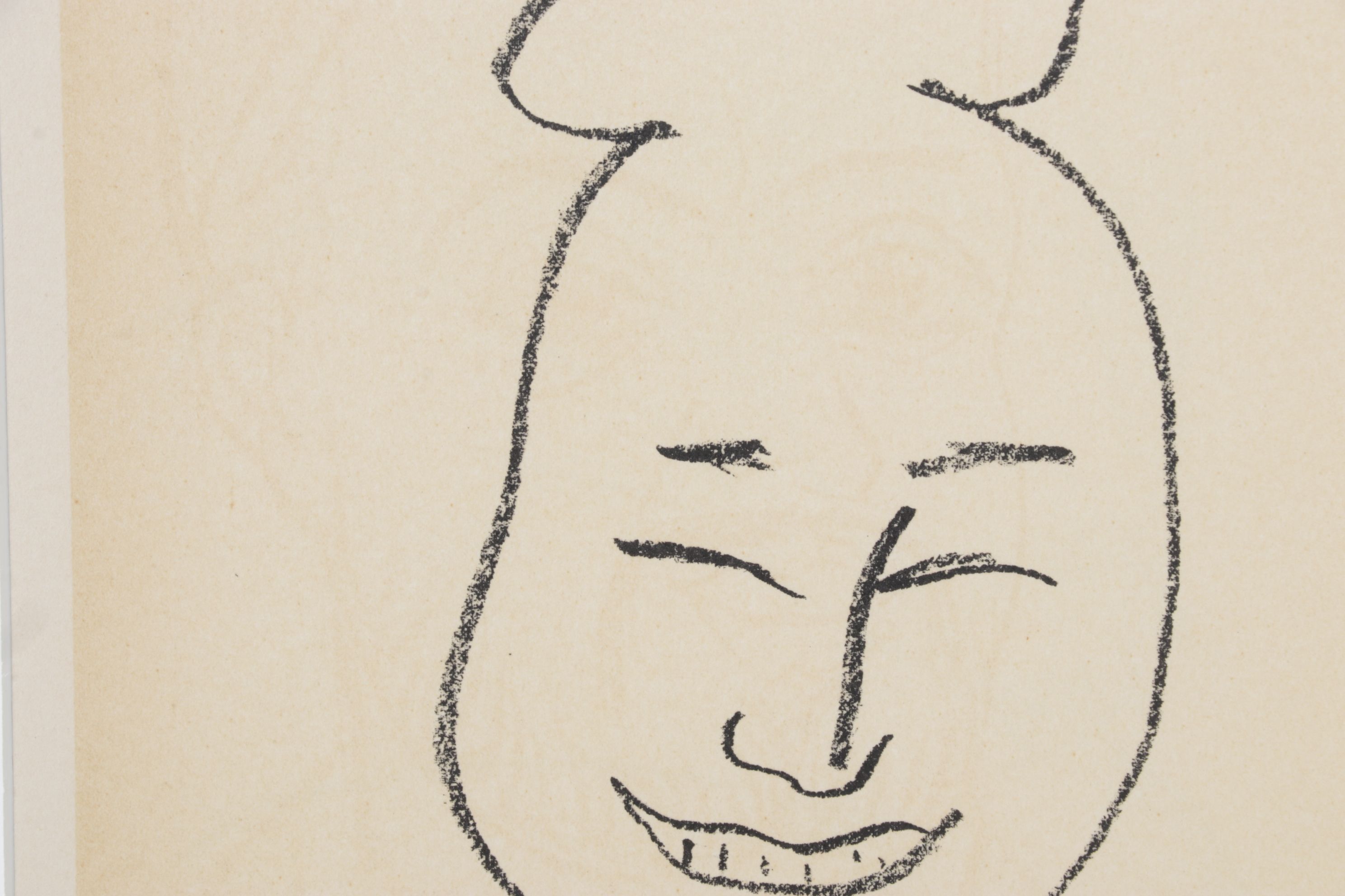 Photogravure after Henri Matisse Portrait "Le Masque de Cérémonie"