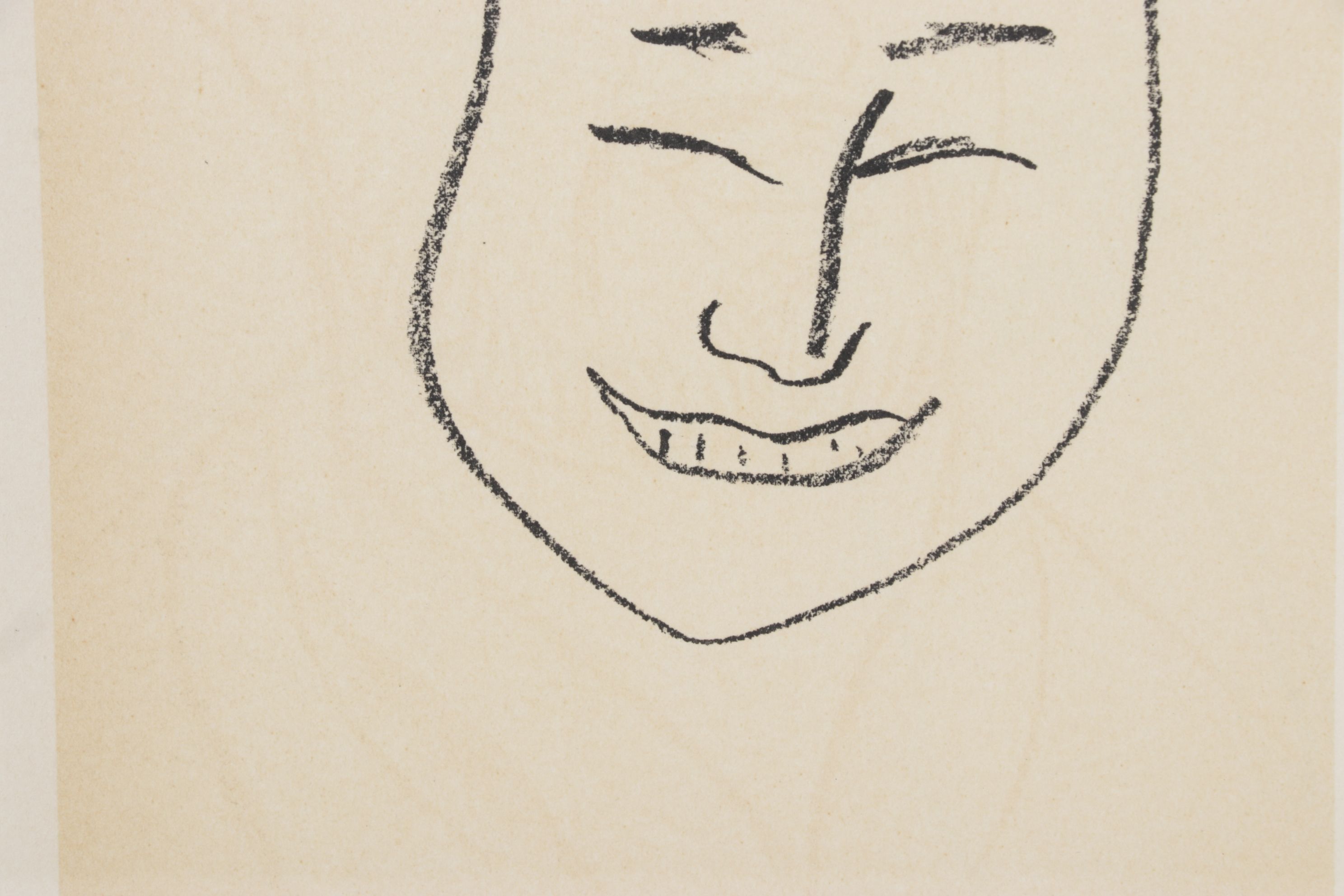 Photogravure after Henri Matisse Portrait "Le Masque de Cérémonie"