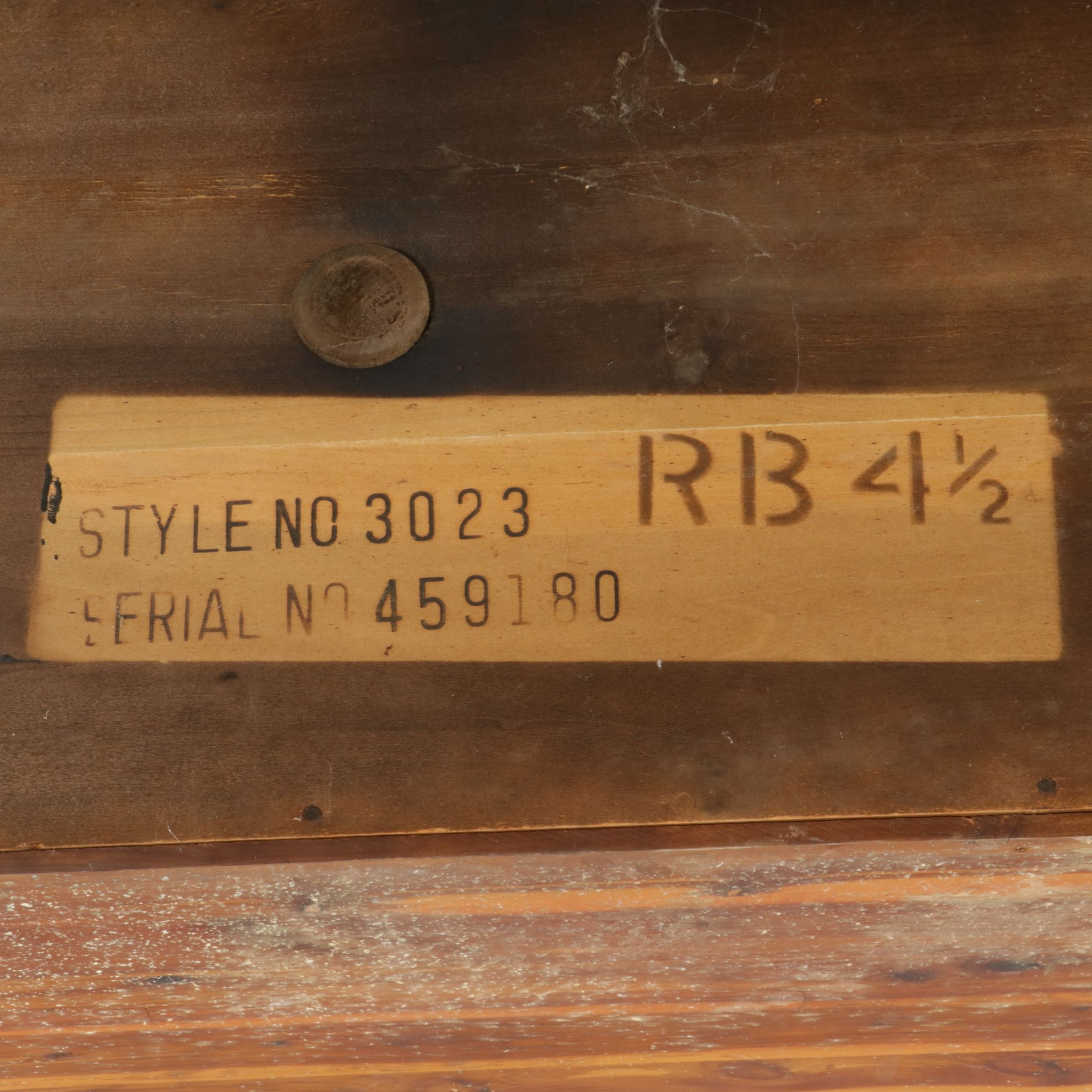 Lane Mid Century Modern Painted Cedar-Lined Blanket Chest