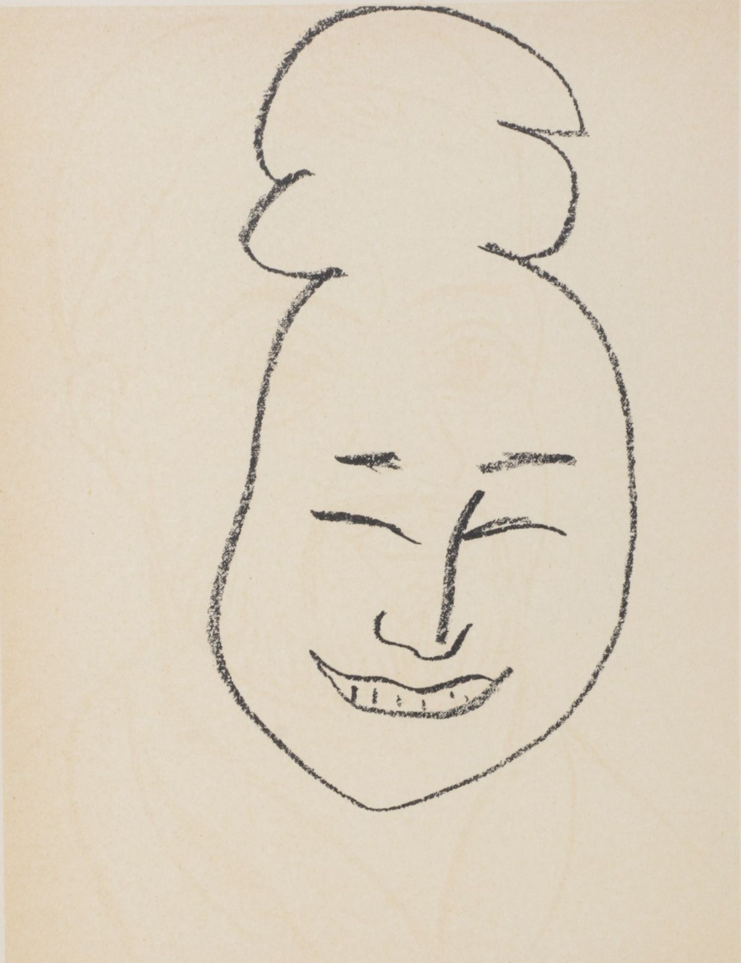 Photogravure after Henri Matisse Portrait "Le Masque de Cérémonie"