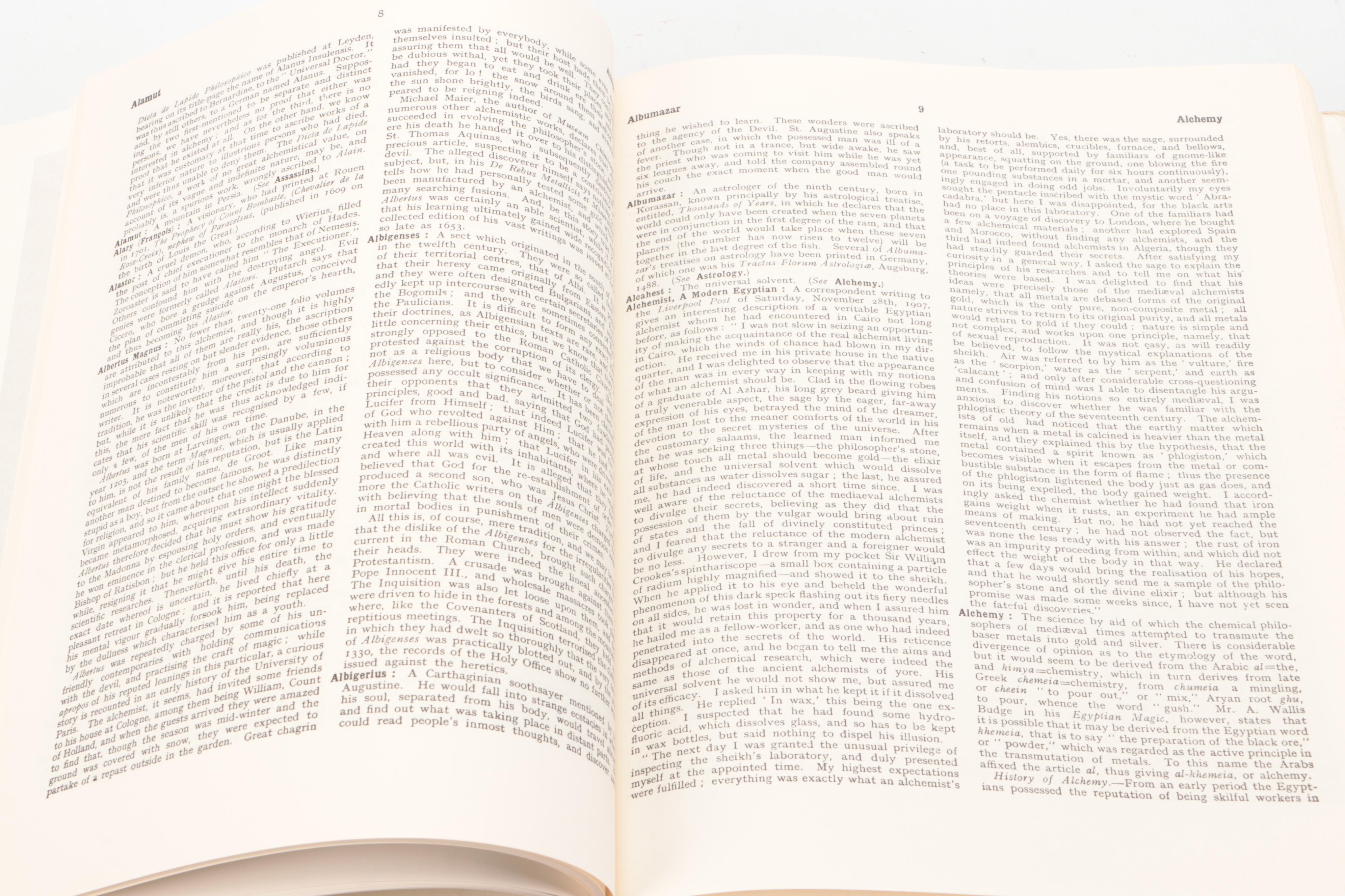 Illustrated "An Encyclopaedia of Occultism" by Lewis Spence, 1960