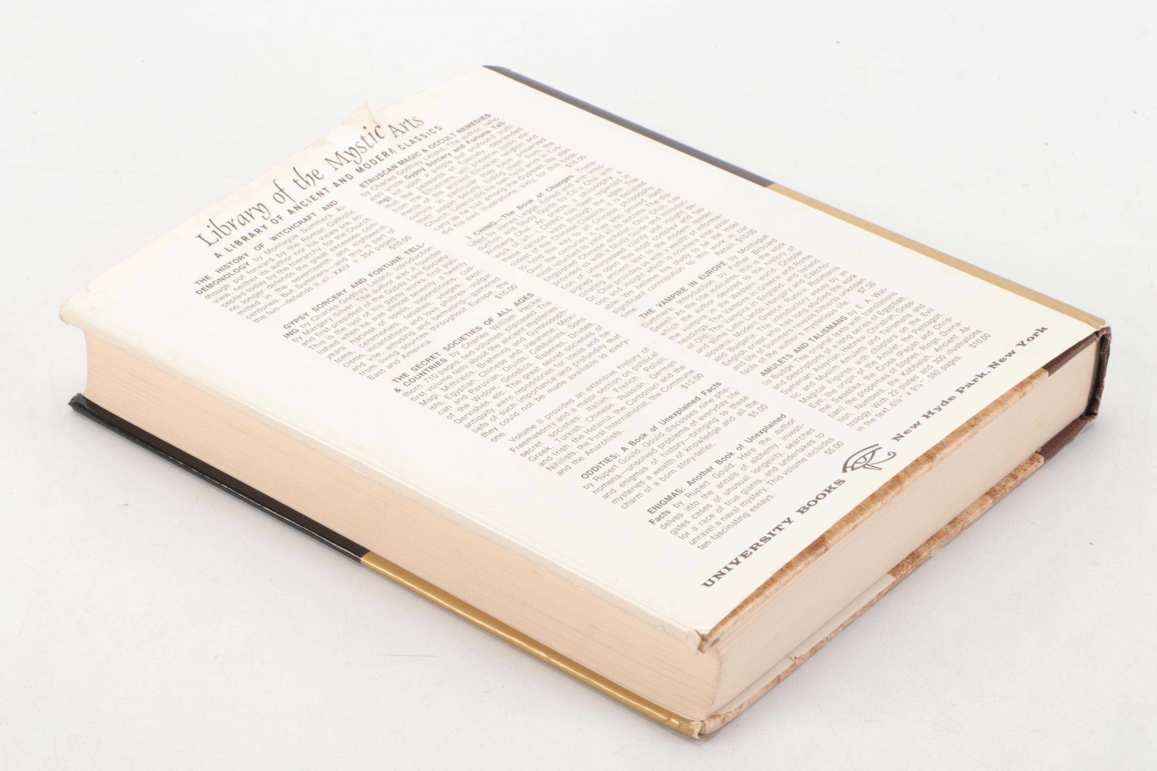 Illustrated "An Encyclopaedia of Occultism" by Lewis Spence, 1960