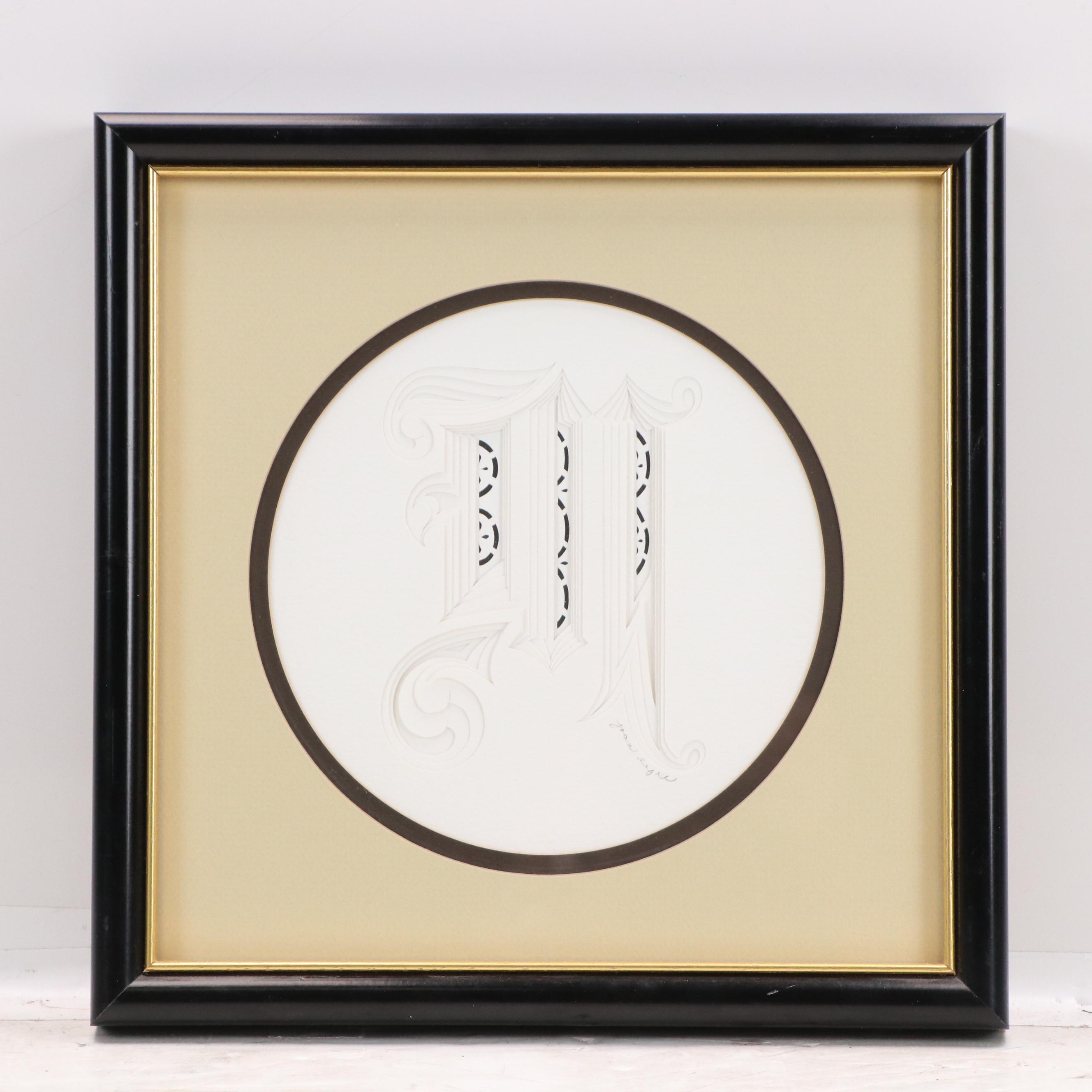 Japanese Kirigami Panels, Late 20th or 21st Century