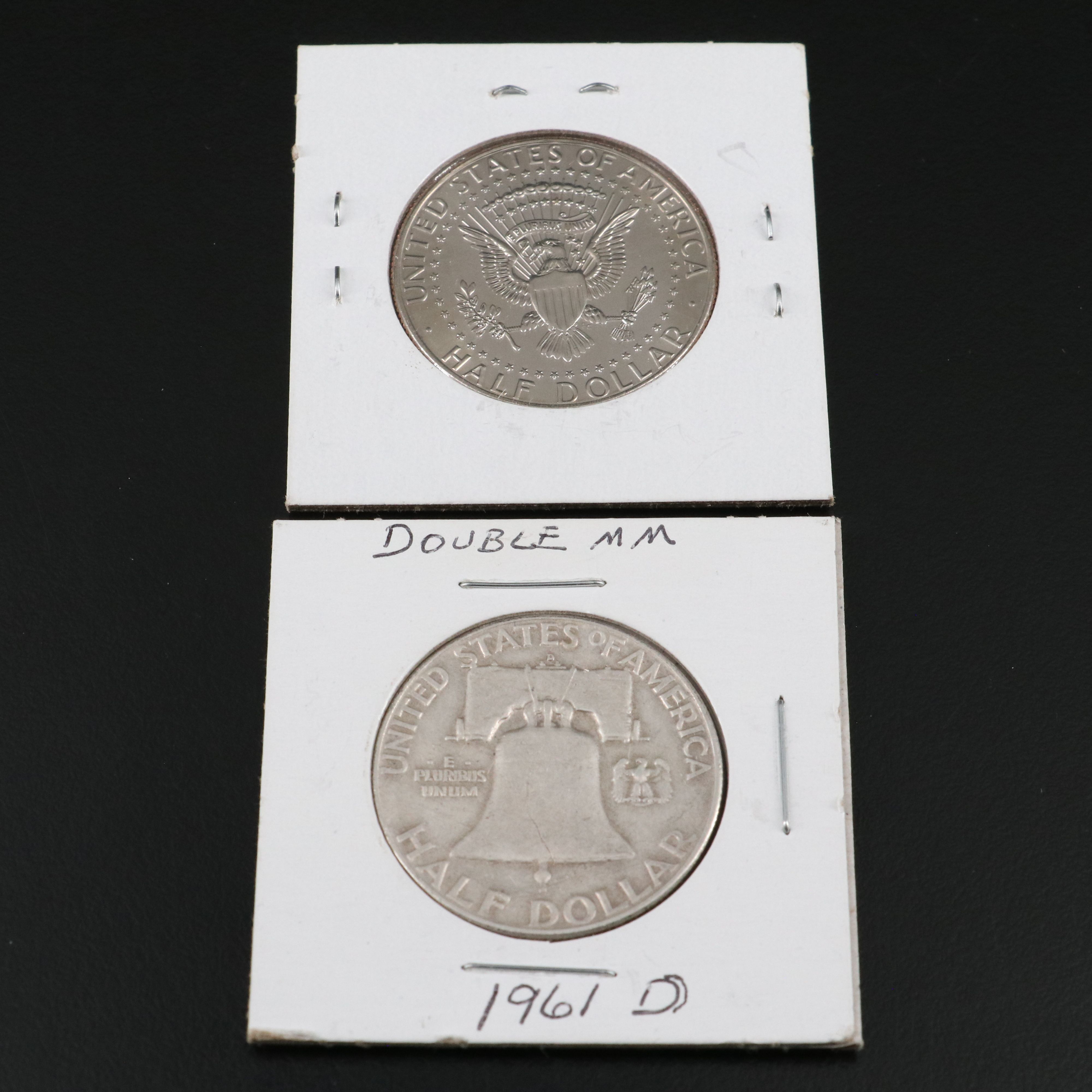 Collection of Eight U.S. Coins with minor Varieties or Errors