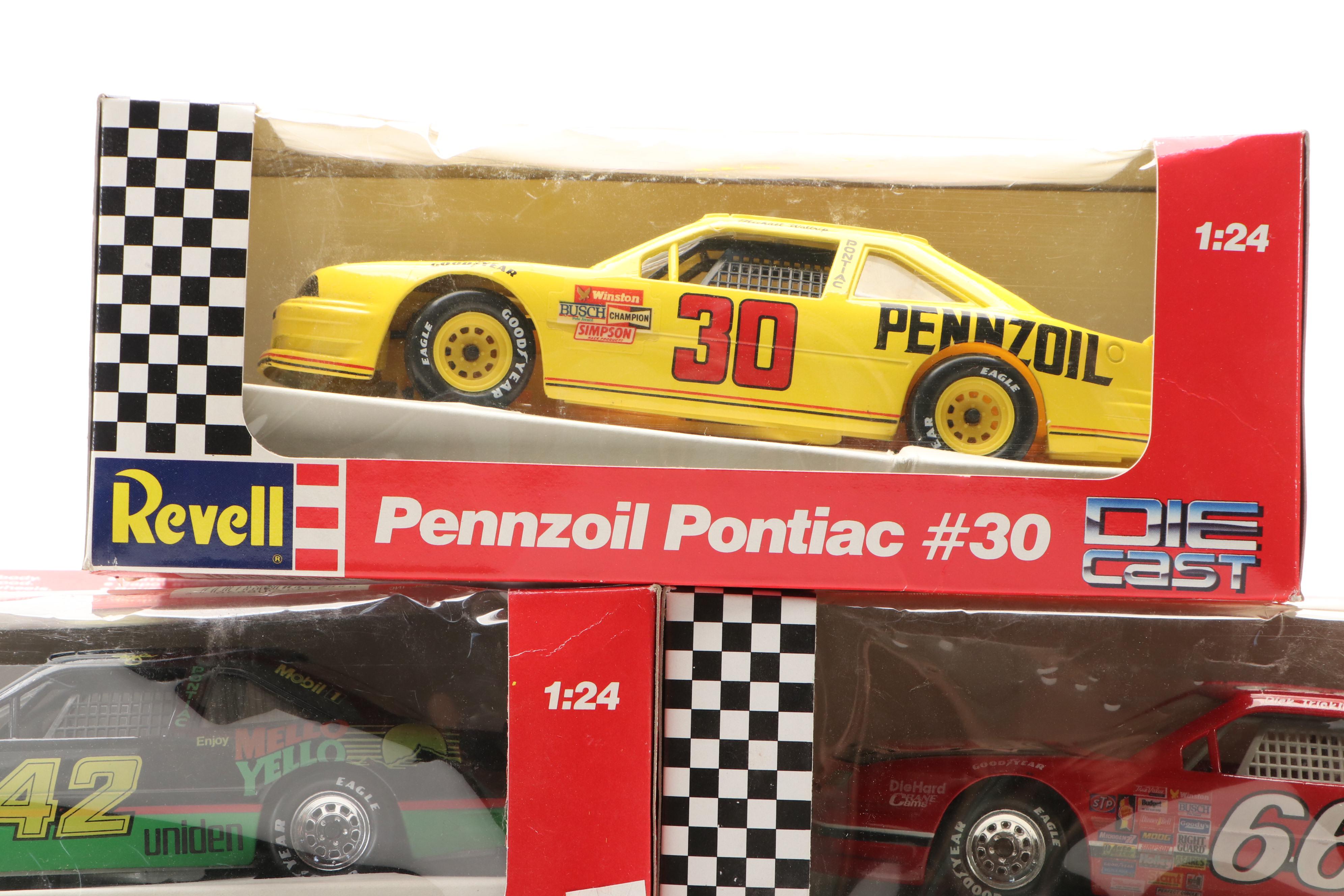 Revell "Heinz Pontiac #57," "Mello Yello Pontiac #42" and More Model Cars, 1991
