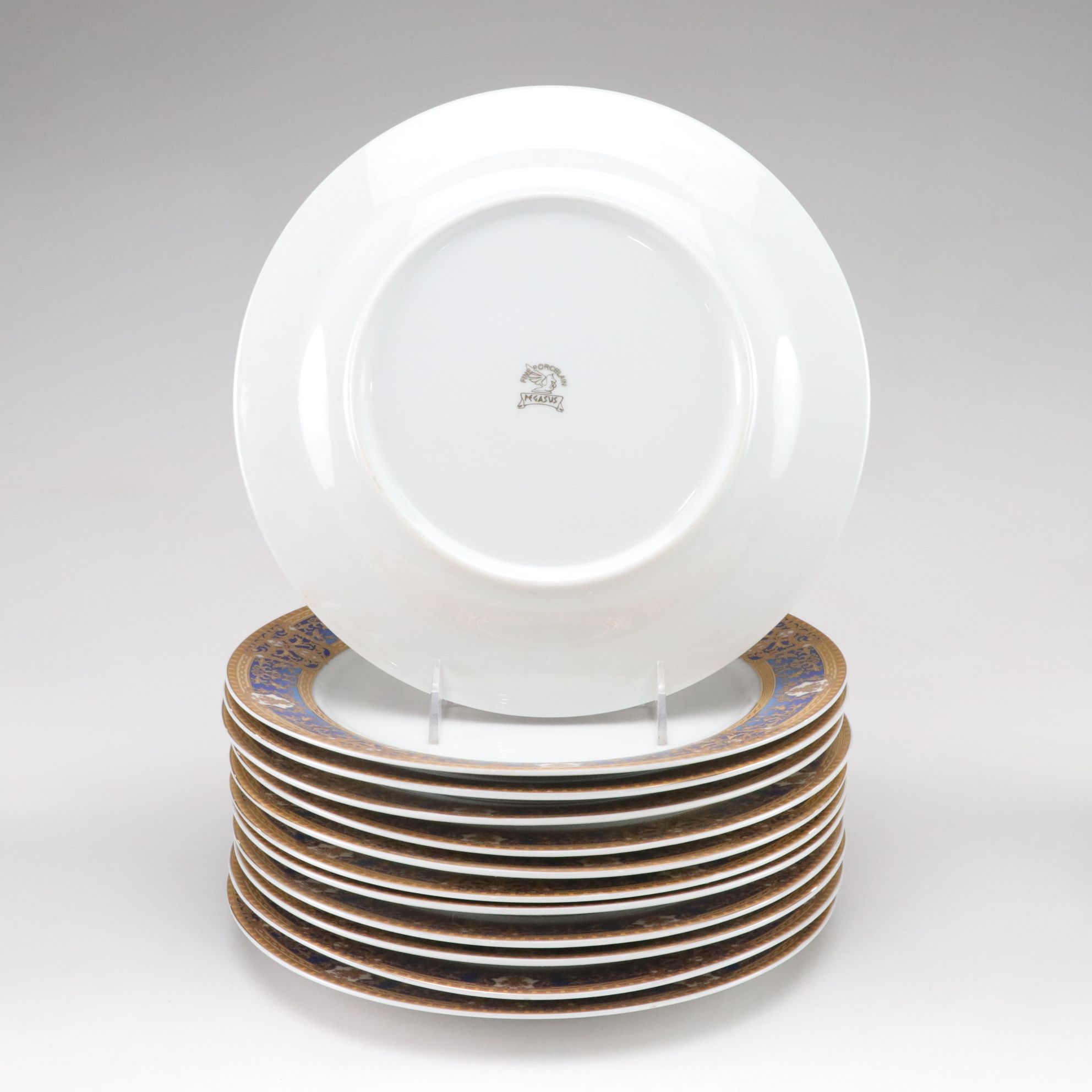 Pegasus Porcelain Dinnerware Set for Twelve Diners & More