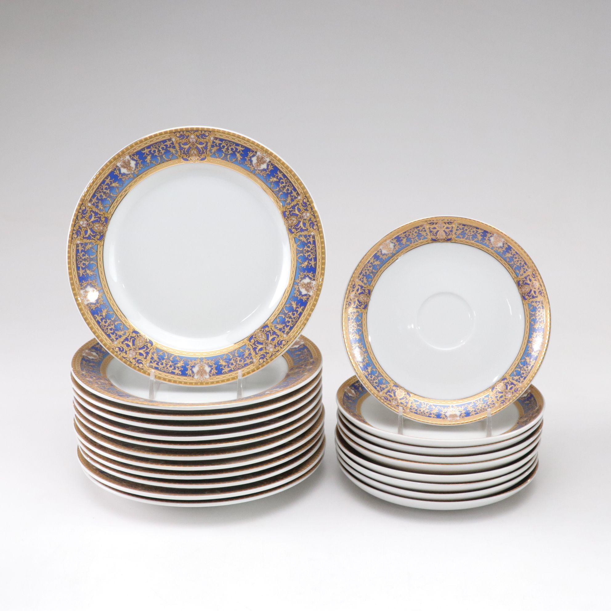 Pegasus Porcelain Dinnerware Set for Twelve Diners & More