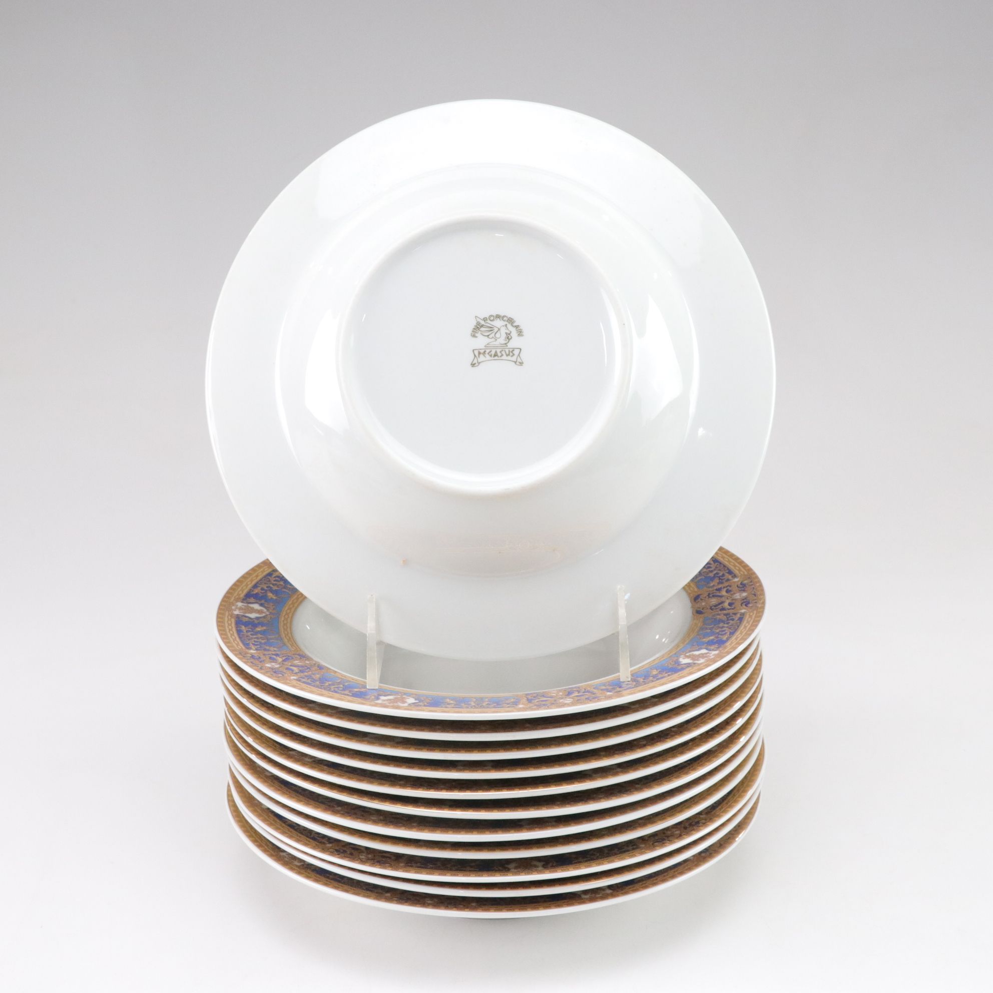 Pegasus Porcelain Dinnerware Set for Twelve Diners & More