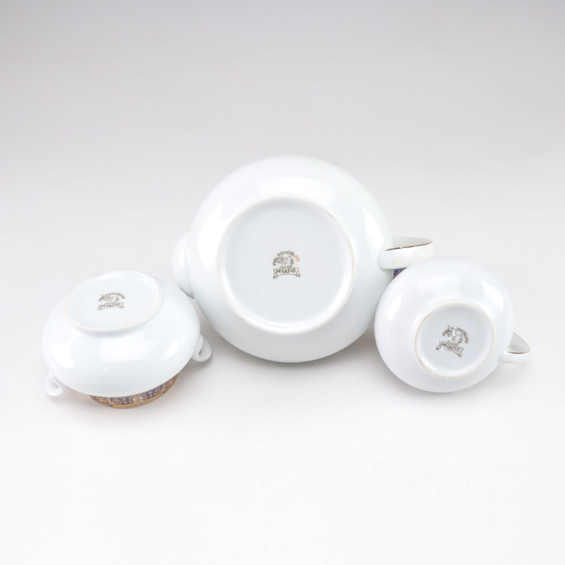 Pegasus Porcelain Dinnerware Set for Twelve Diners & More