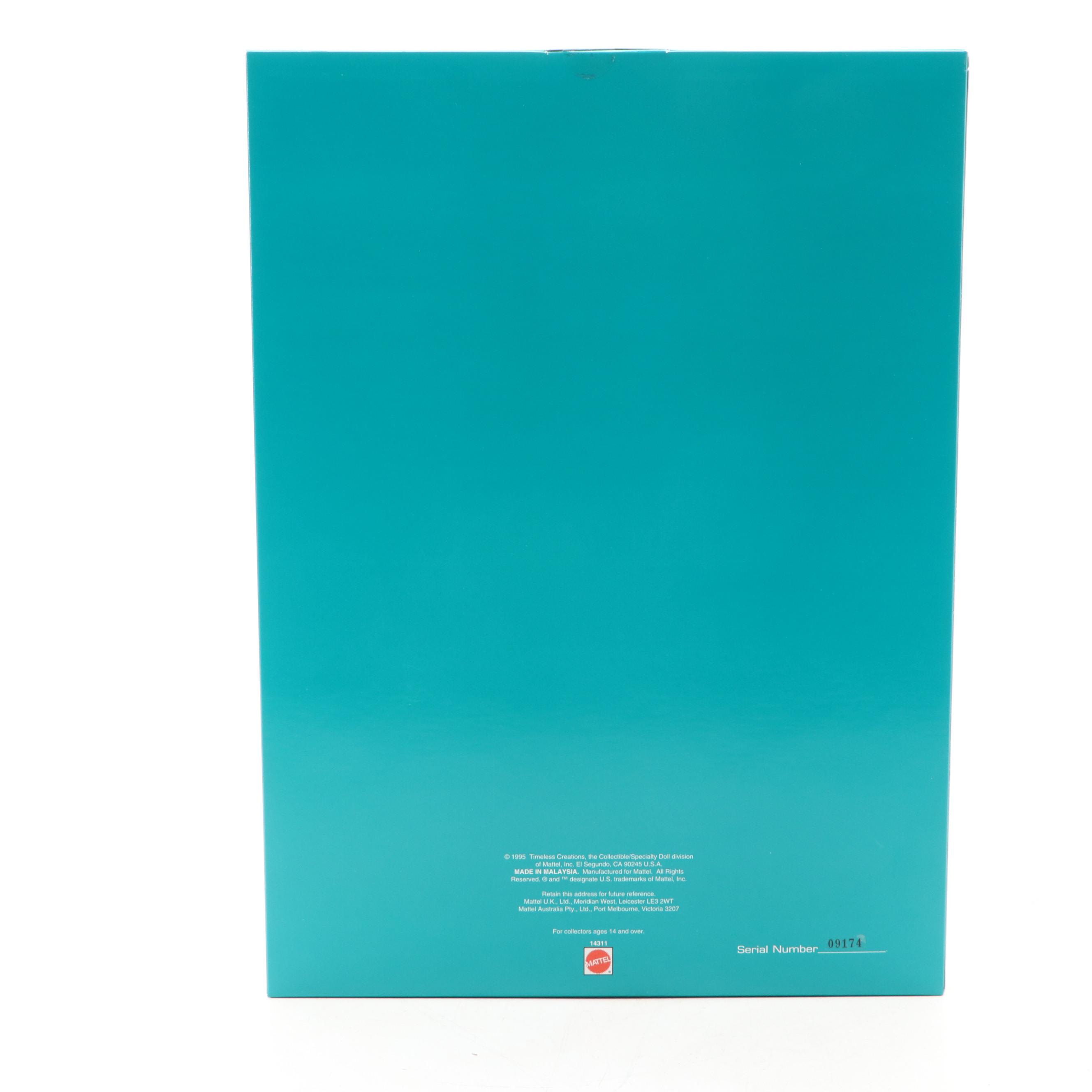 Holiday Jewel Porcelain Barbie Doll