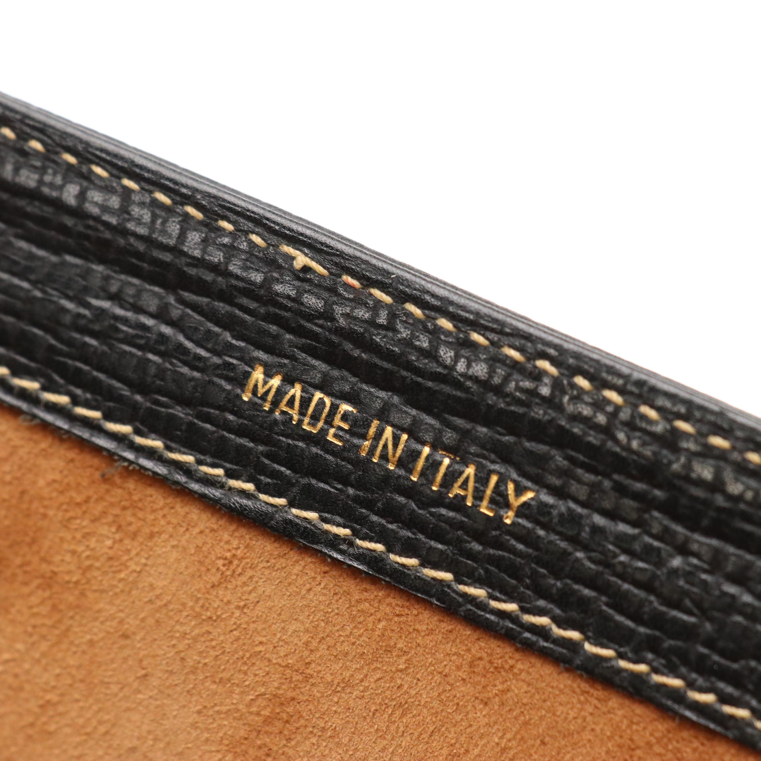 Loewe Barcelona Top Handle Bag in Leather