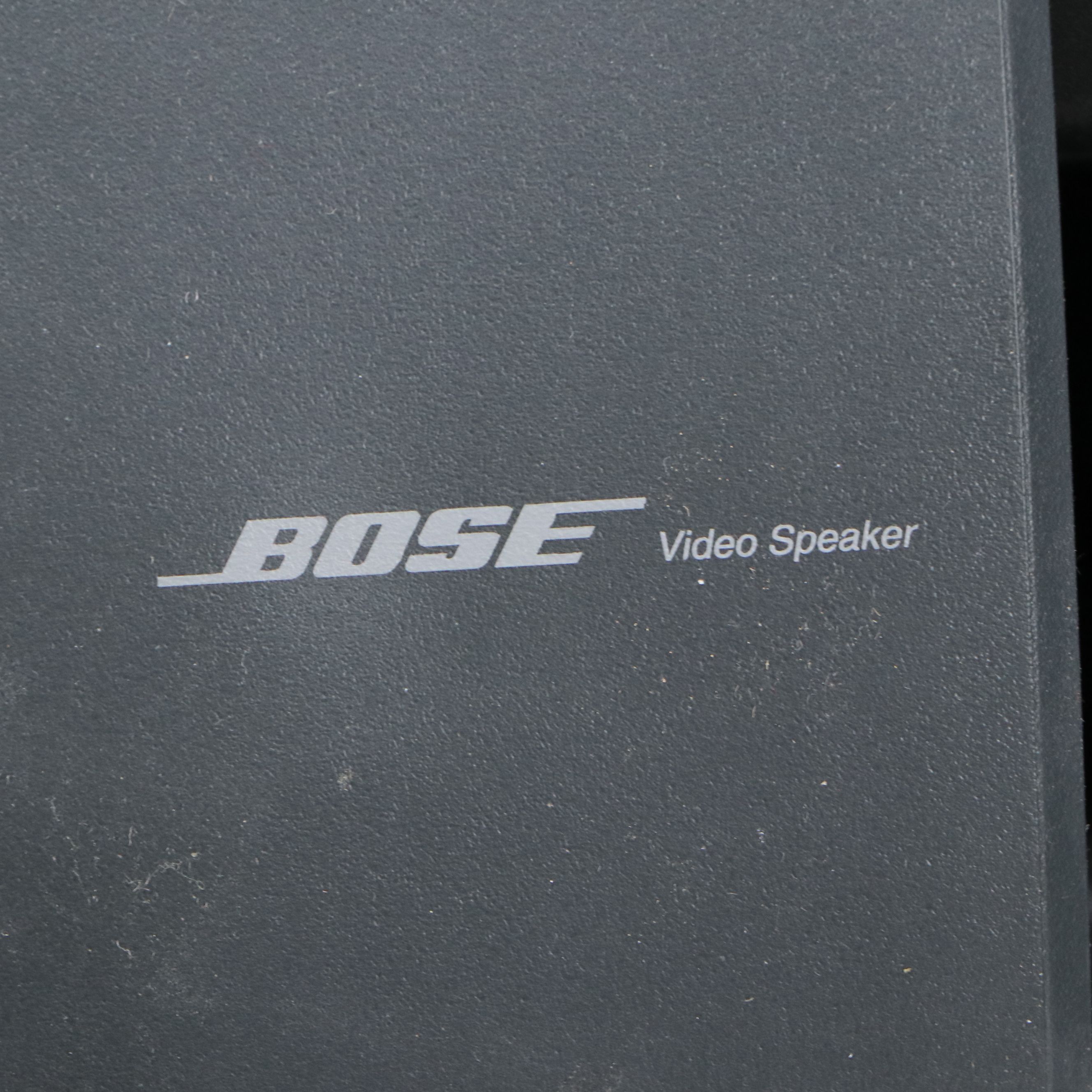 Bose Acoustimass 5 Speaker System with Model V-100 Video Speakers