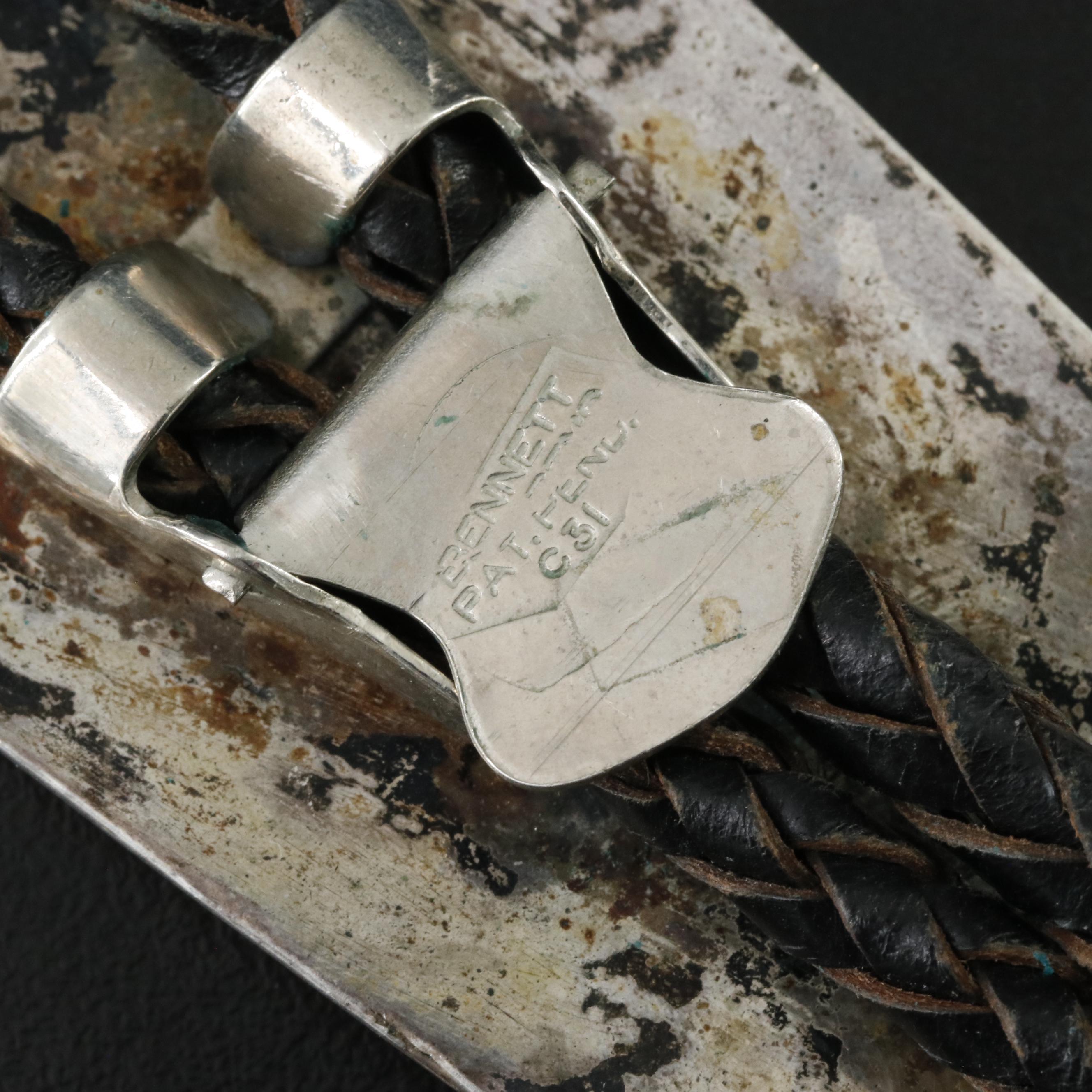 Western Sterling Kokopelli Bolo Tie