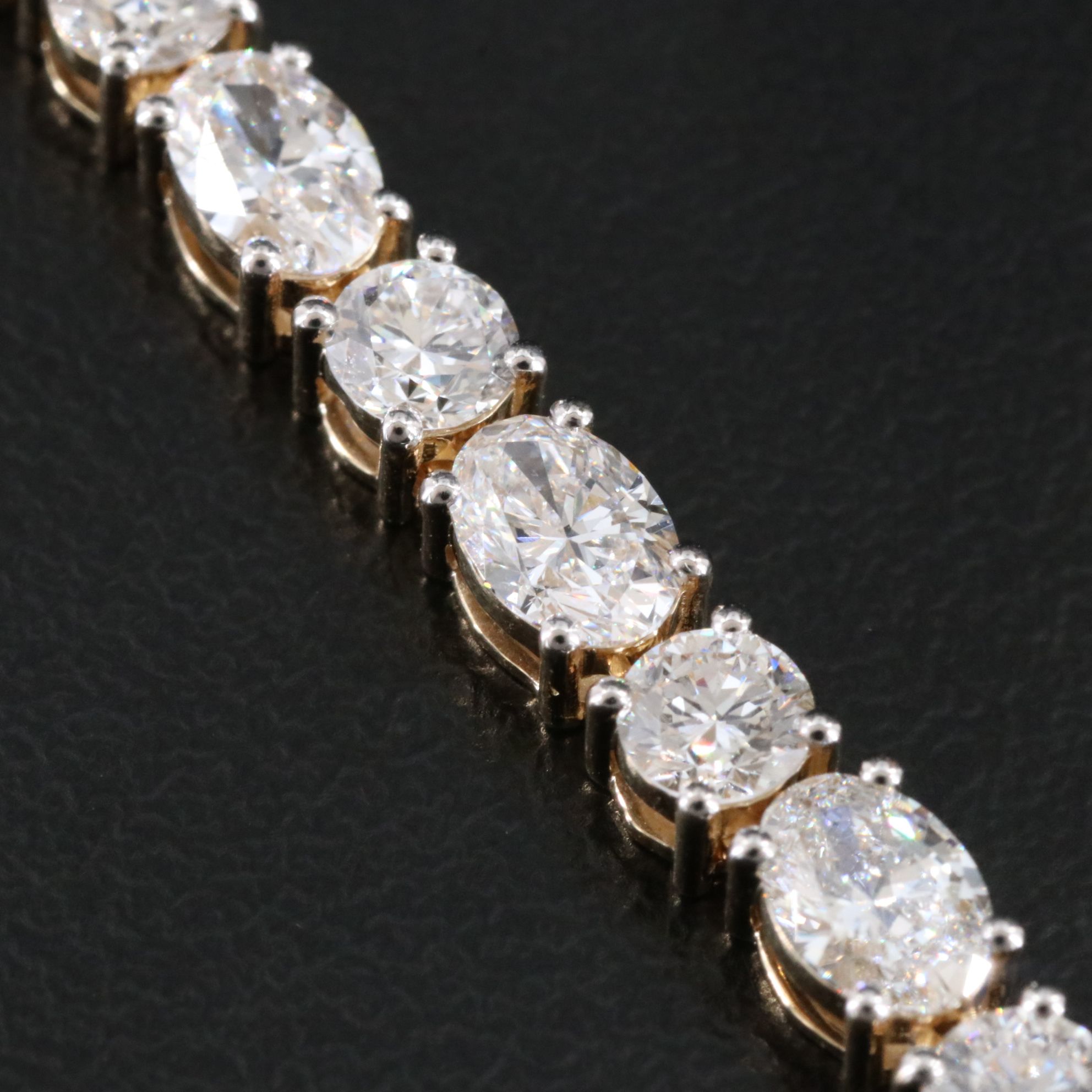 14K 7.32 CTW Lab Grown Diamond Bracelet